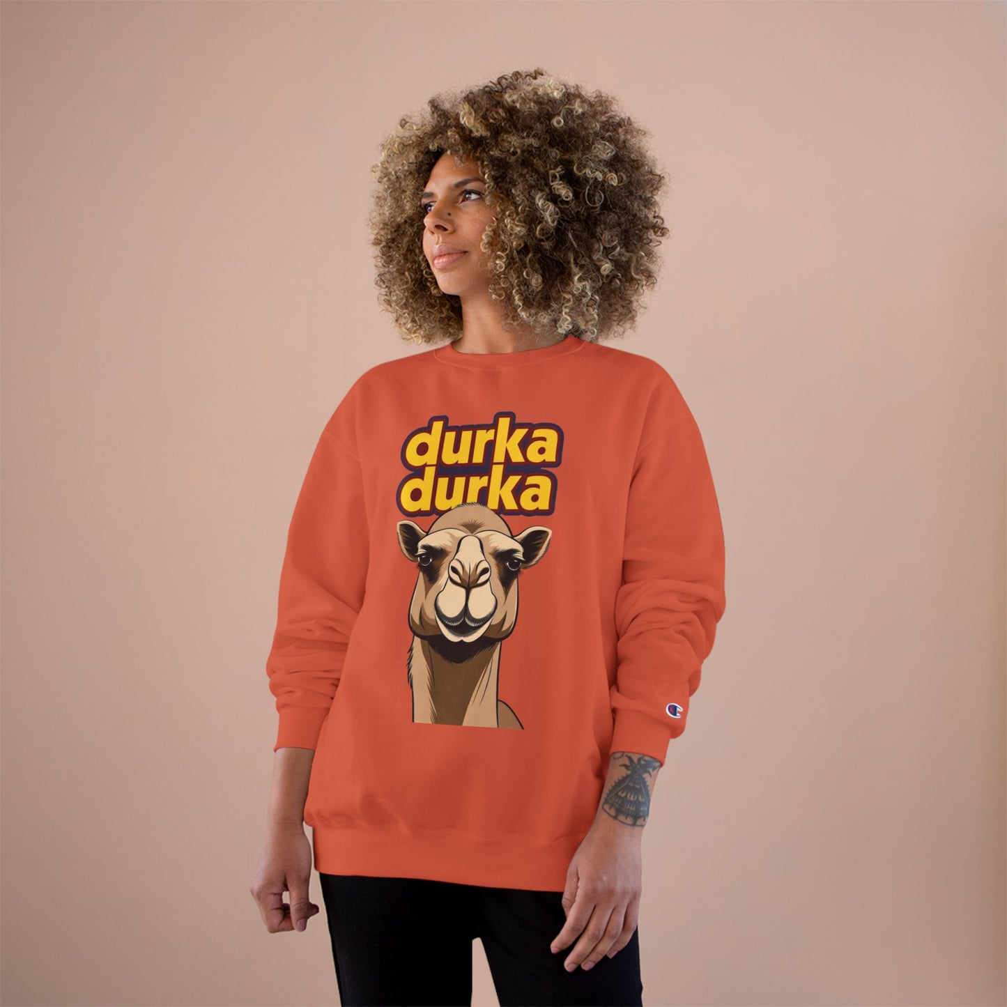 "Durka Durka Camel Champion Crewneck Sweatshirt