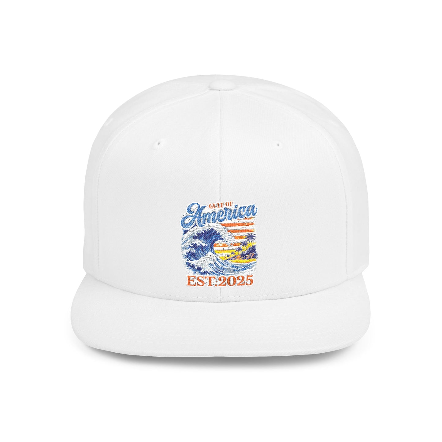 Gulf of America Est. 2025 Waves Snapback Hat