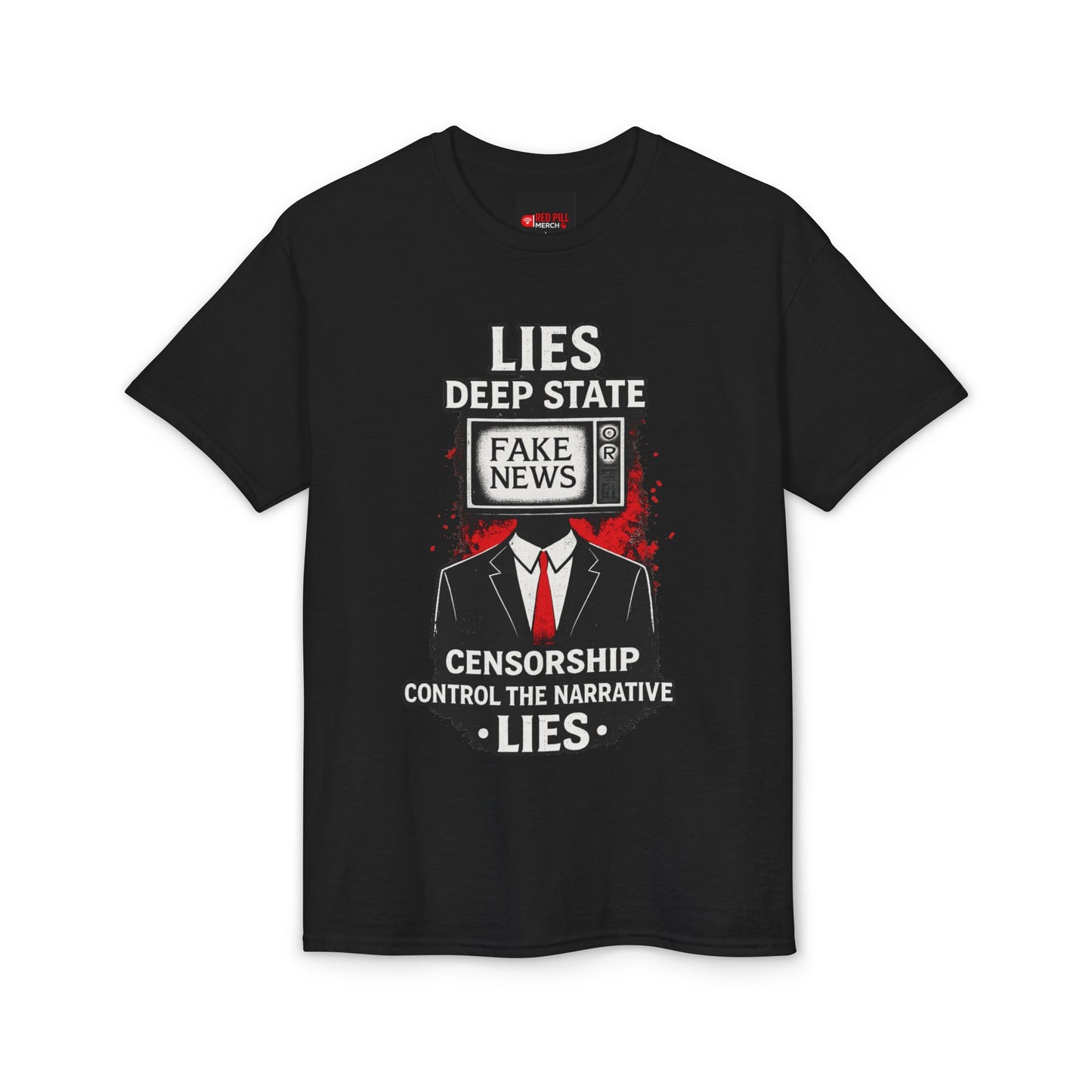 Fake News Political Statement Gildan Brand T-Shirt