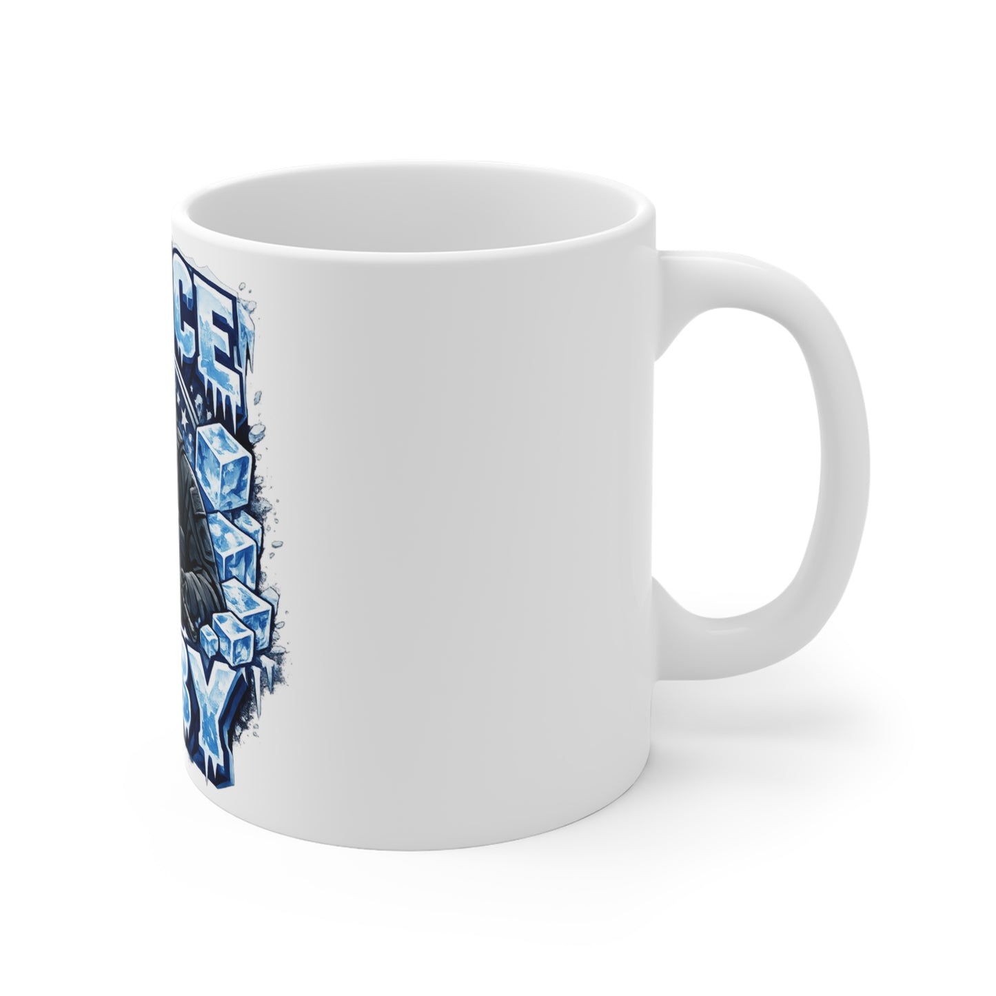 Ice Ice Baby ICE Agent 11oz Coffee Mug-Center Of Mug