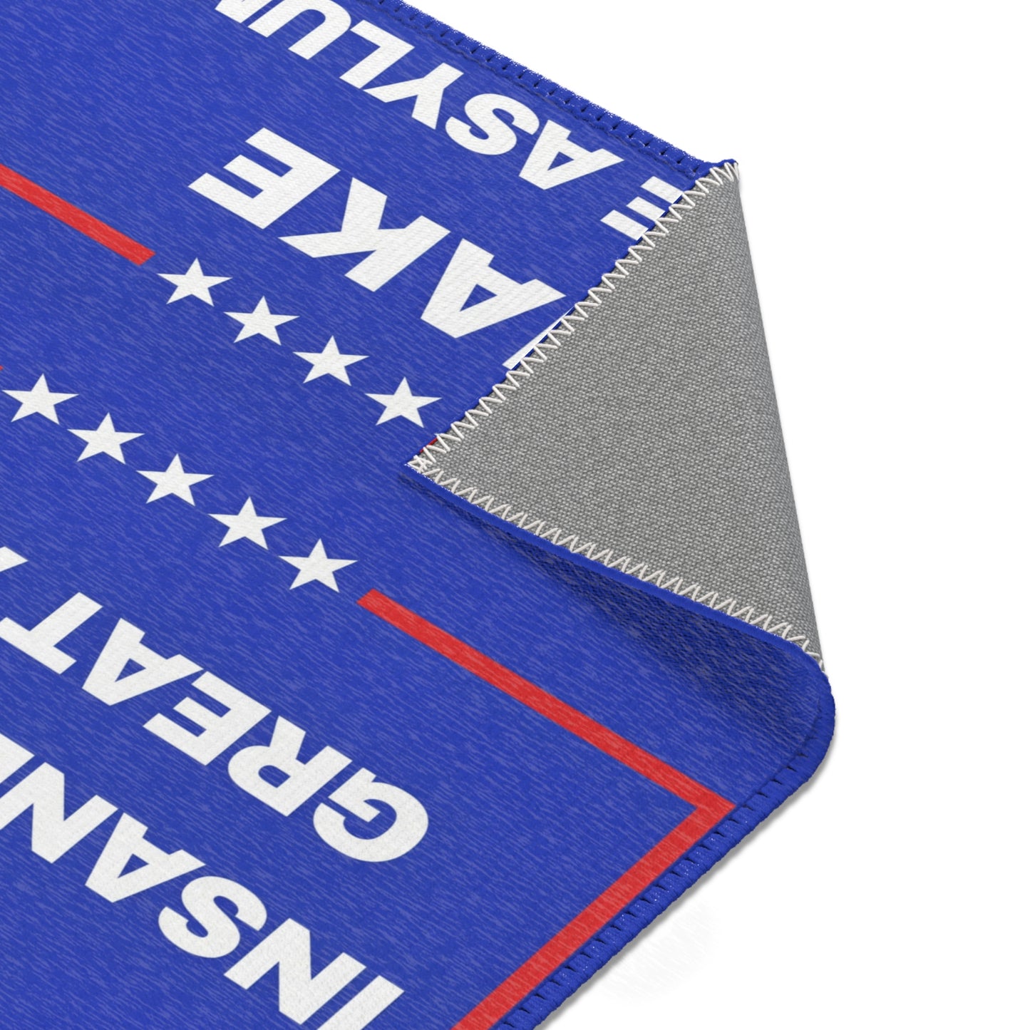 "Make Insane Asylums Great Again" Area Rug