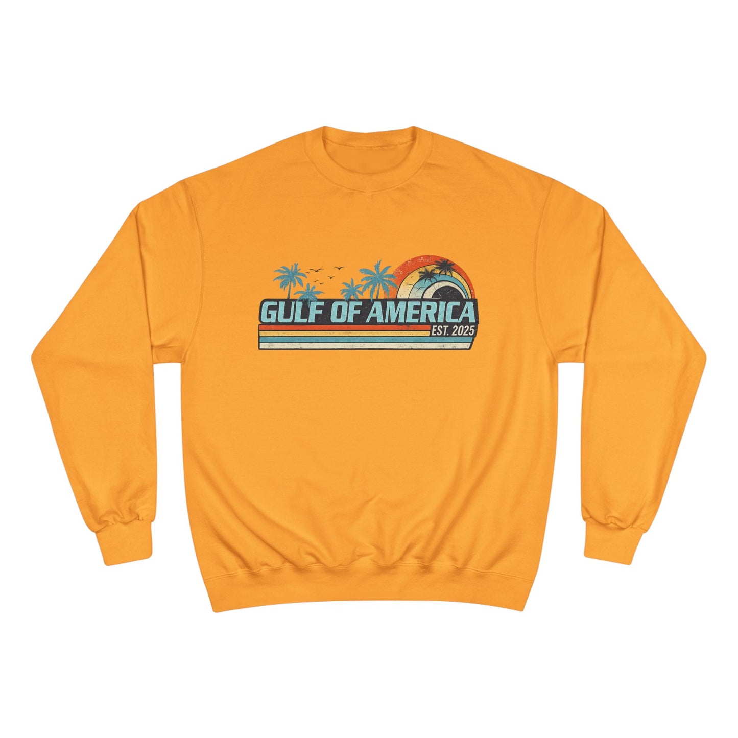 Gulf of America Vintage Champion Crewneck Sweatshirt