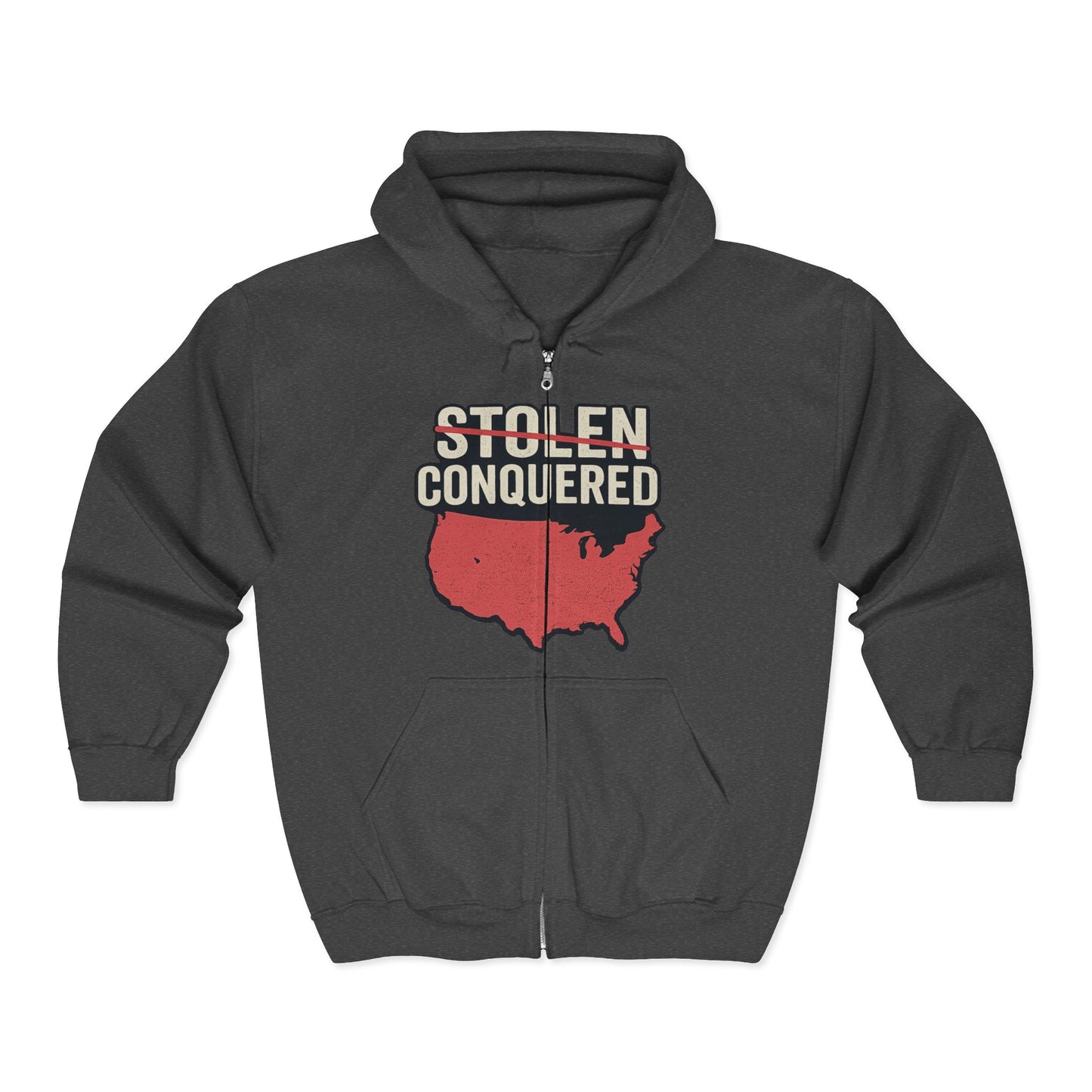 Stolen Conquered USA Zip Hoodie