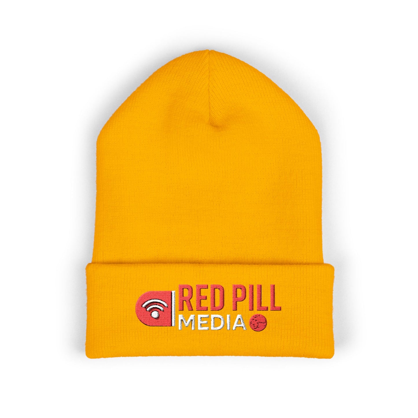 Red Pill Media Embroidered Cuffed Beanie