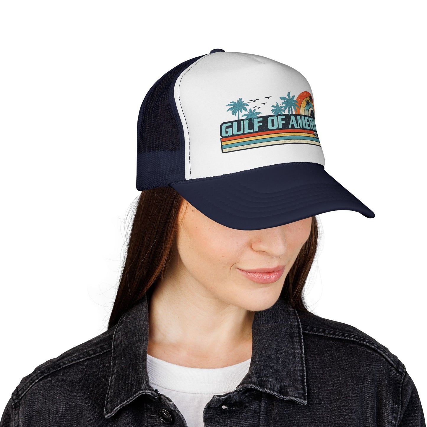 Gulf of America Vintage Trucker Cap