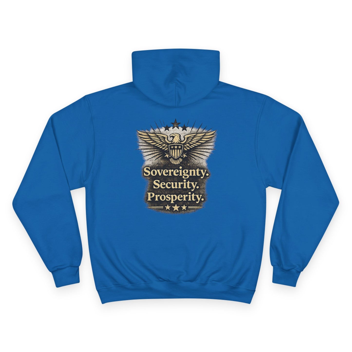 M.A.F.A. "Statue Of Liberty" "Sovereignty Security Prosperity " Champion Brand Hoodie