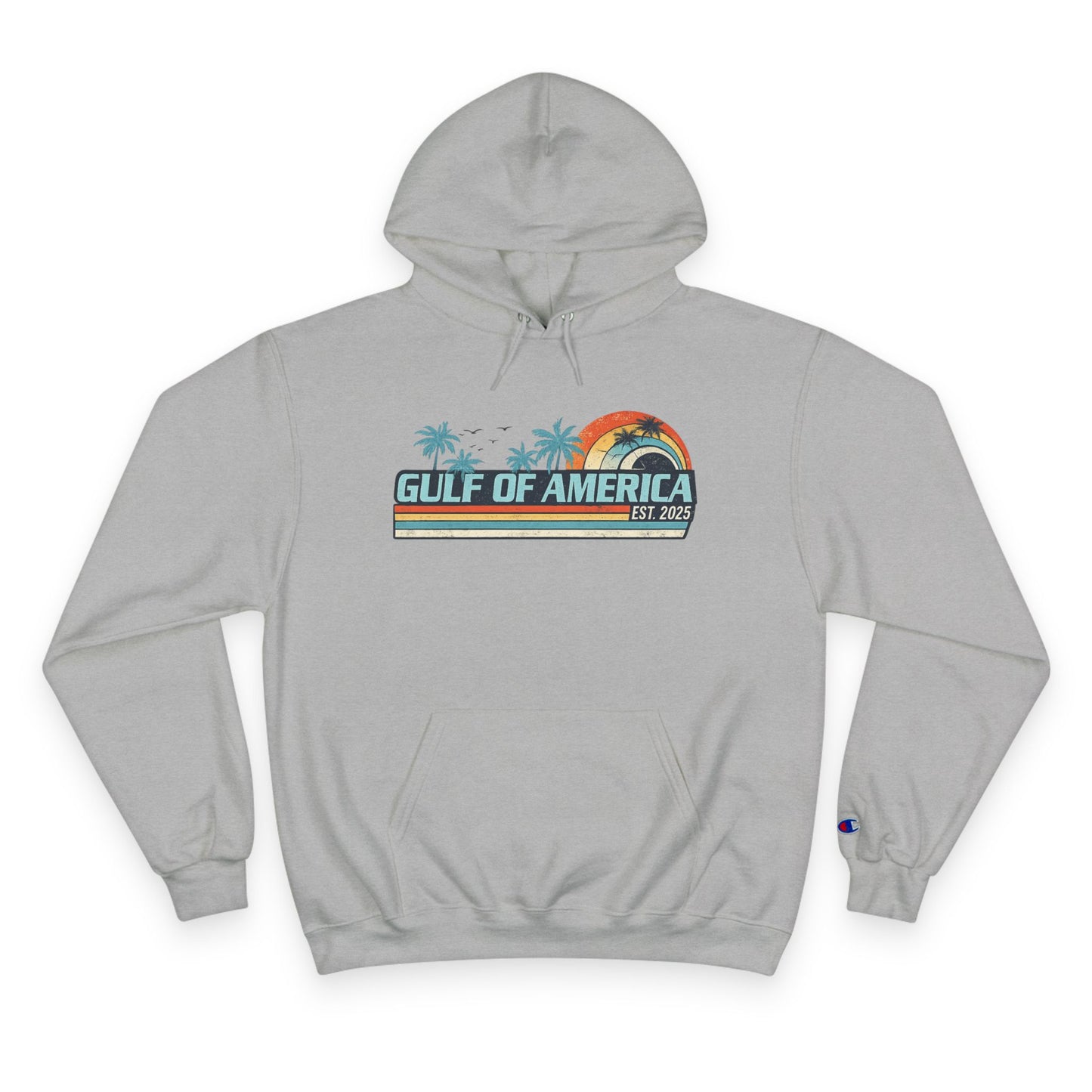 Gulf of America Vintage Champion Brand Hoodie