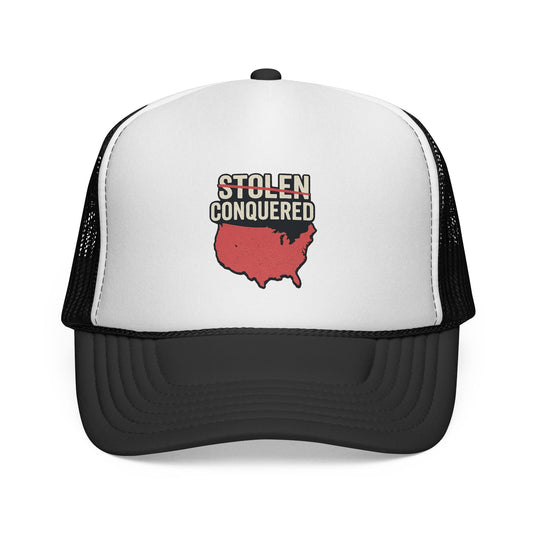 Stolen Conquered USA Trucker Cap