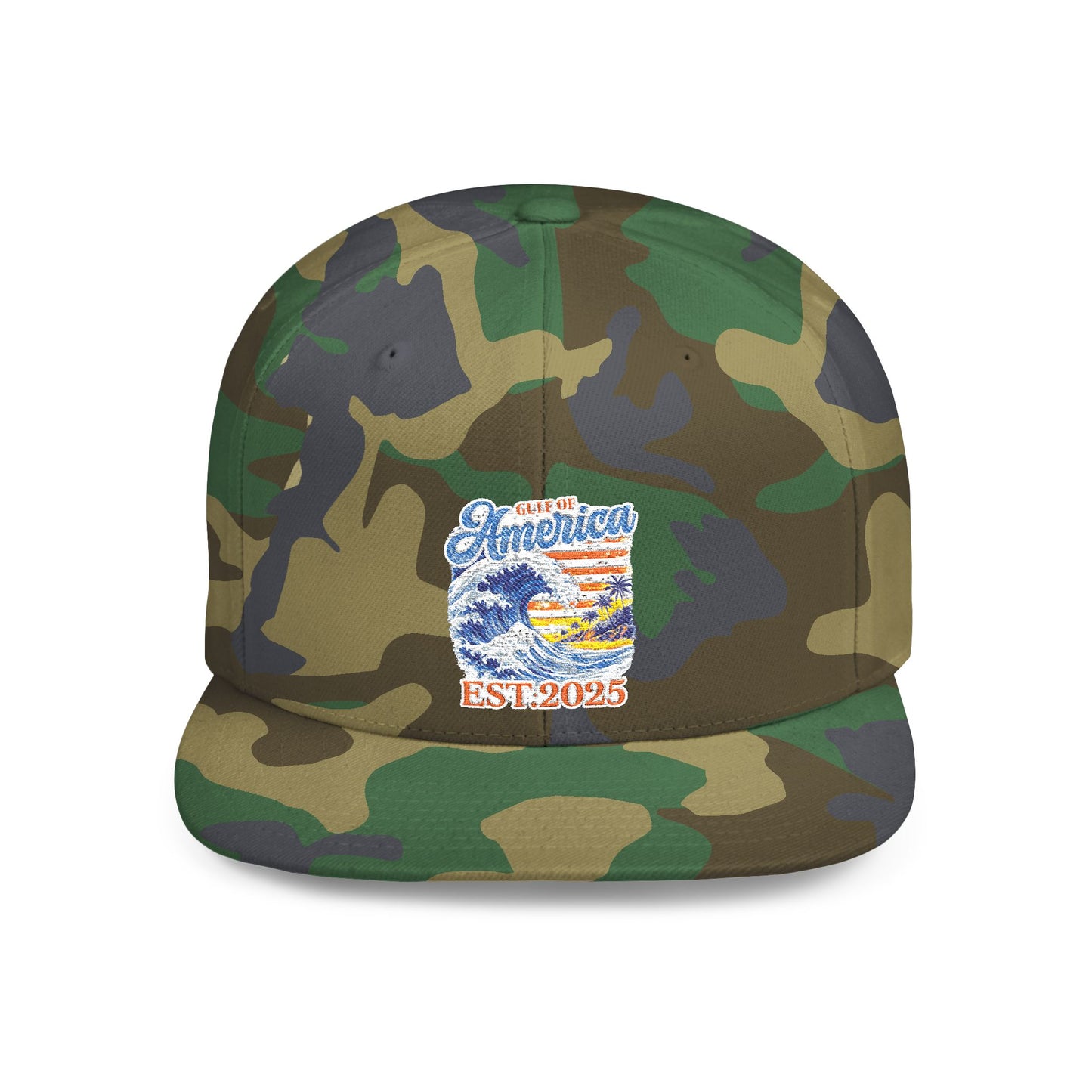 Gulf of America Est. 2025 Waves Snapback Hat