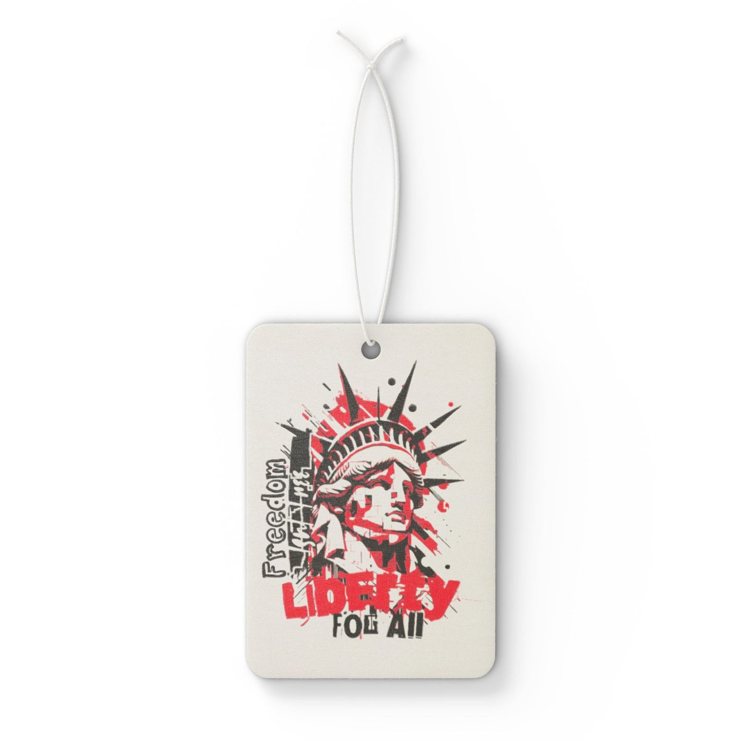 Freedom Isn't Free Liberty For All -Patriotic Scented Ornament