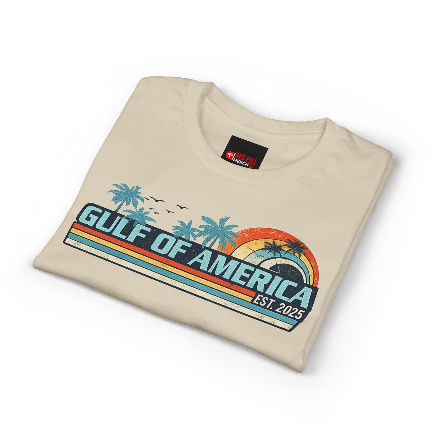 Gulf of America Vintage Gildan Brand T-Shirt
