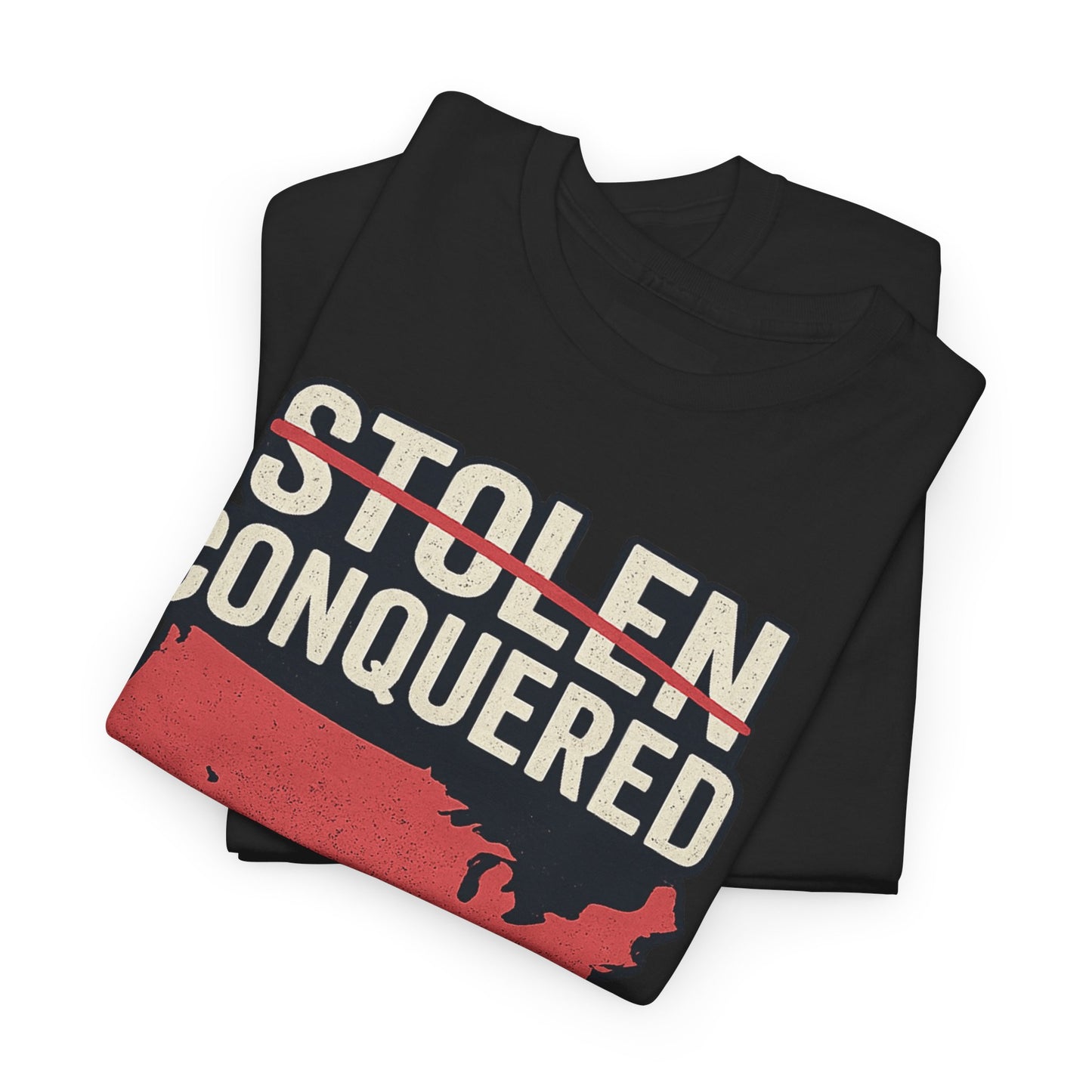 Stolen Conquered USA Gildan Brand T-Shirt