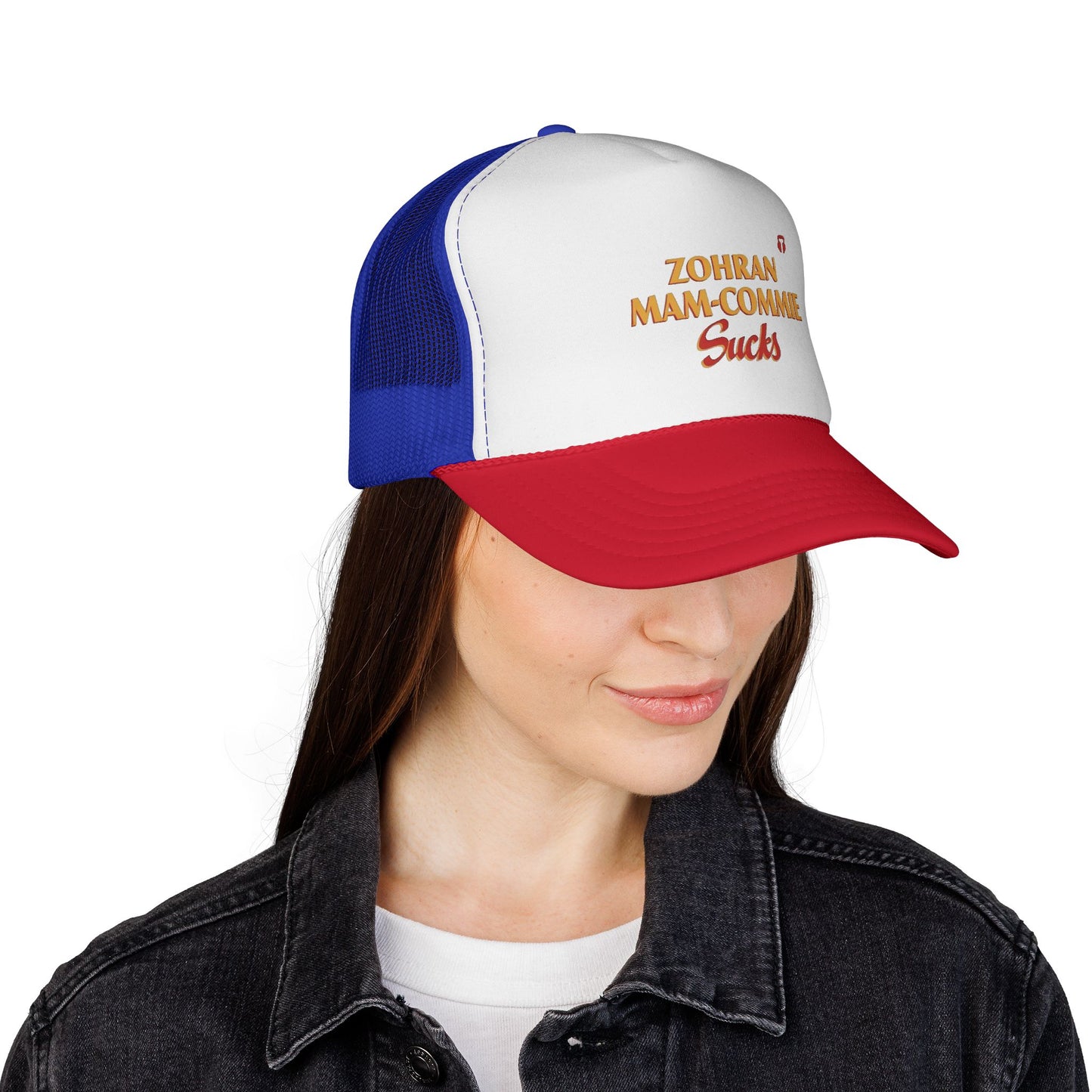 Zohran Mam-Commie Sucks Trucker Hat