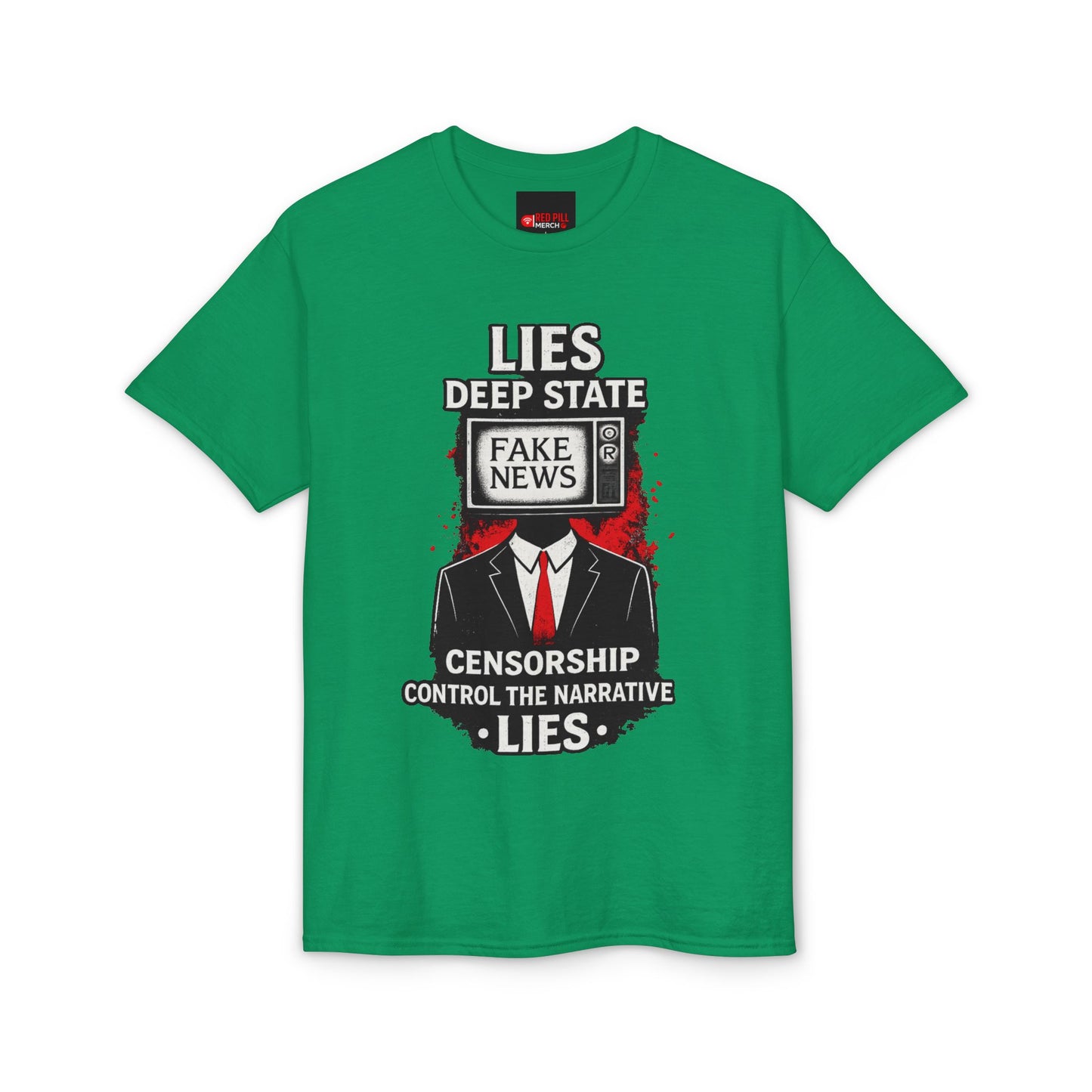 Fake News Political Statement Gildan Brand T-Shirt