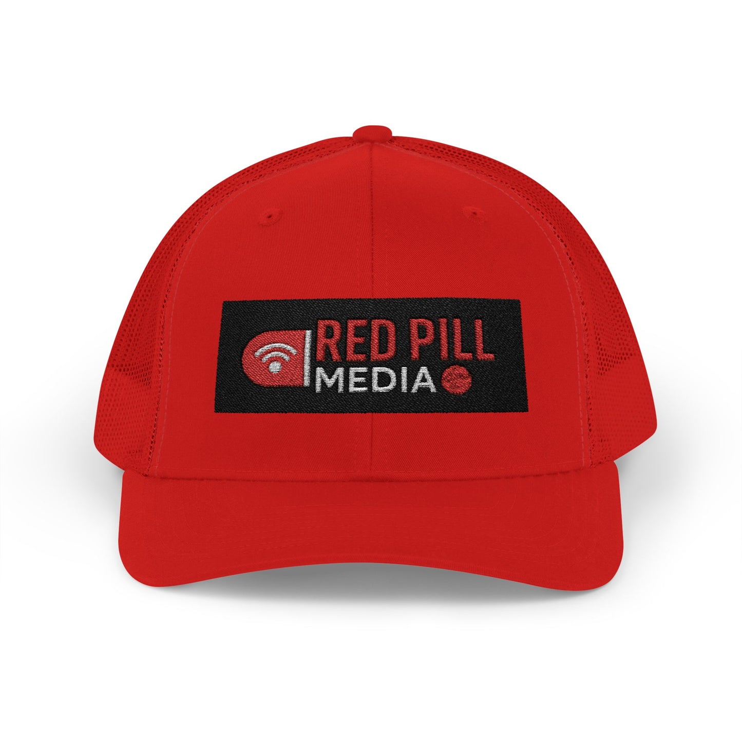 Red Pill Media Snapback Trucker Cap