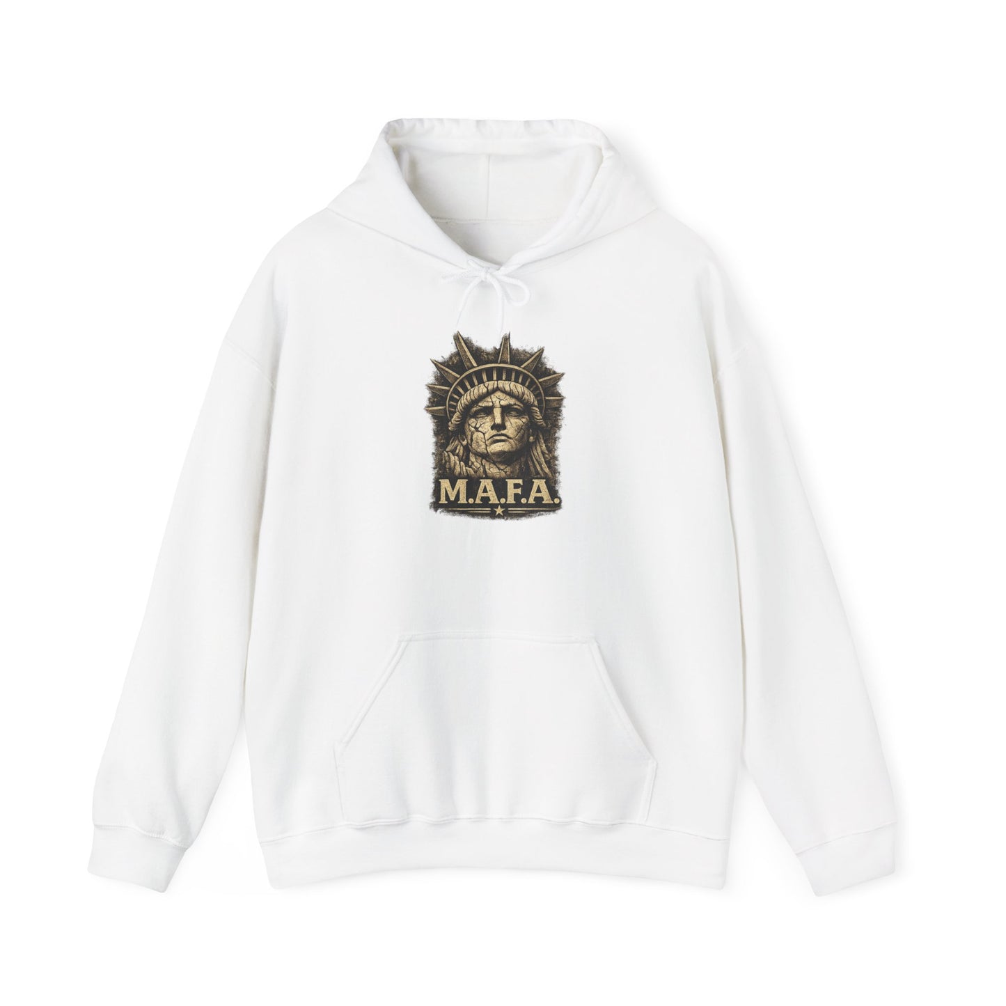 M.A.F.A. "Statue Of Liberty" "Sovereignty Security Prosperity " Comfort Color Brand Hoodie