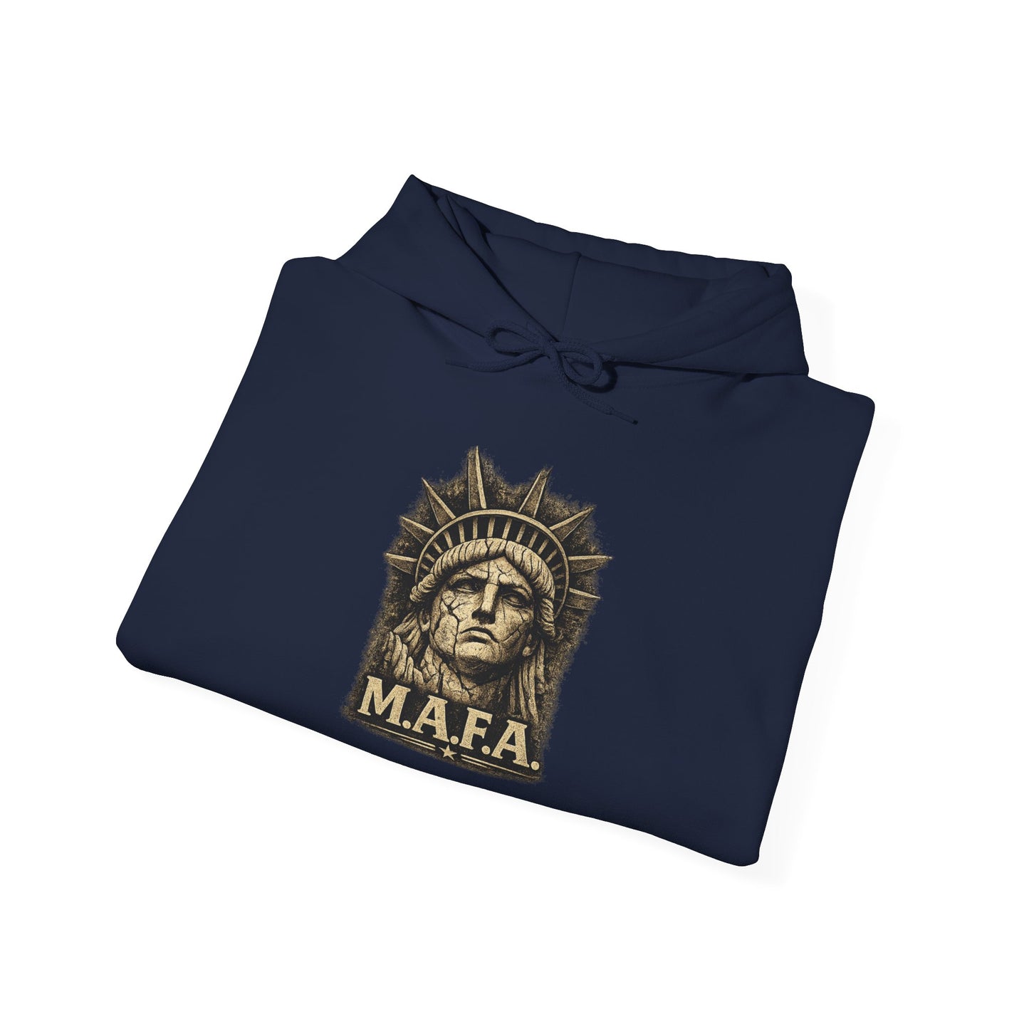 M.A.F.A. "Statue Of Liberty" "Sovereignty Security Prosperity " Comfort Color Brand Hoodie