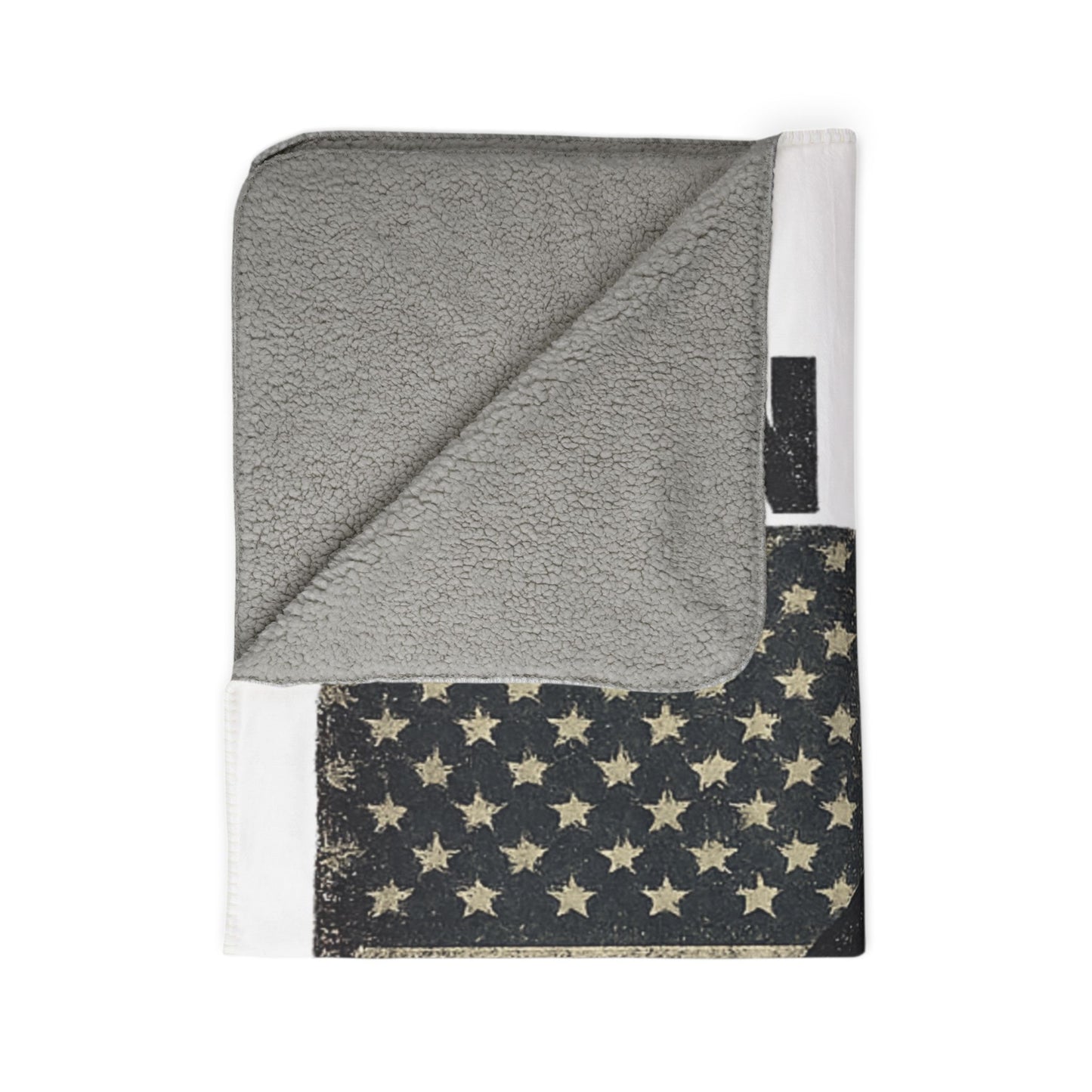 "Iran Forgot, Our President Has 34 Felonies" President Trump Sherpa Fleece Blanket