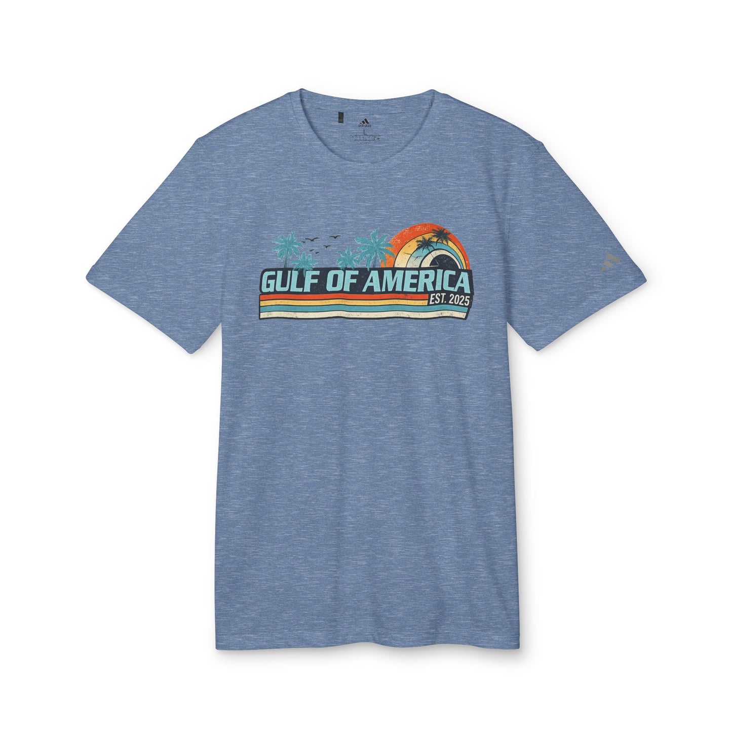 Gulf of America Vintage Adidas Brand T-Shirt