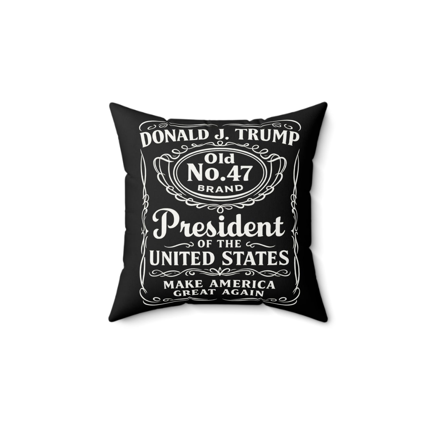 Trump "Old No. 47" President Decorative Pillow