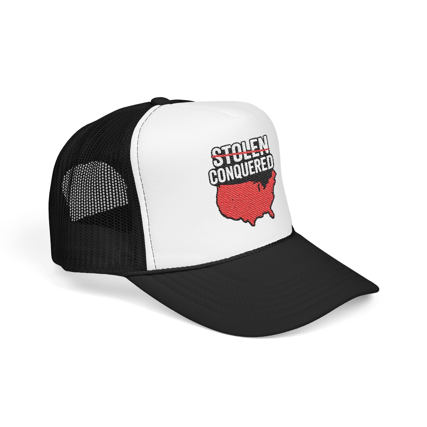 Stolen Conquered USA Embroidered Trucker Hat