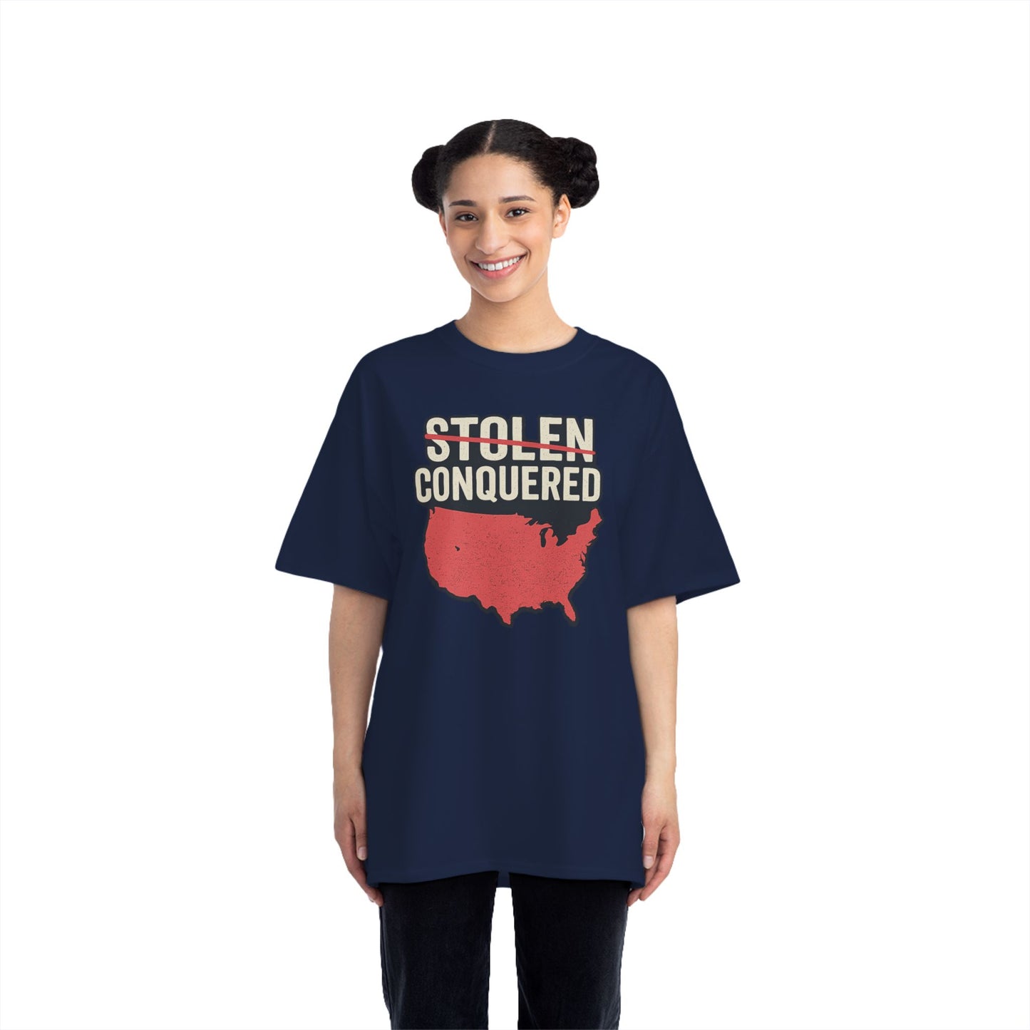 Stolen Conquered USA Hanes Brand T-Shirt
