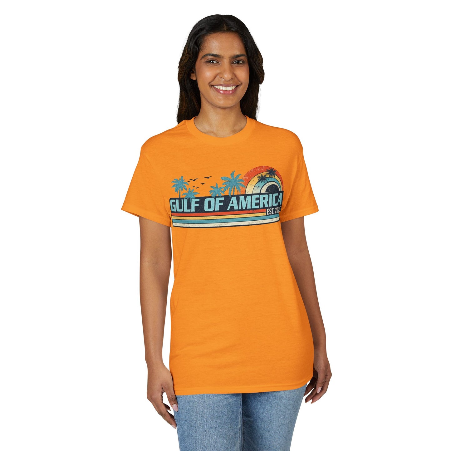 Gulf of America Vintage Gildan Brand T-Shirt