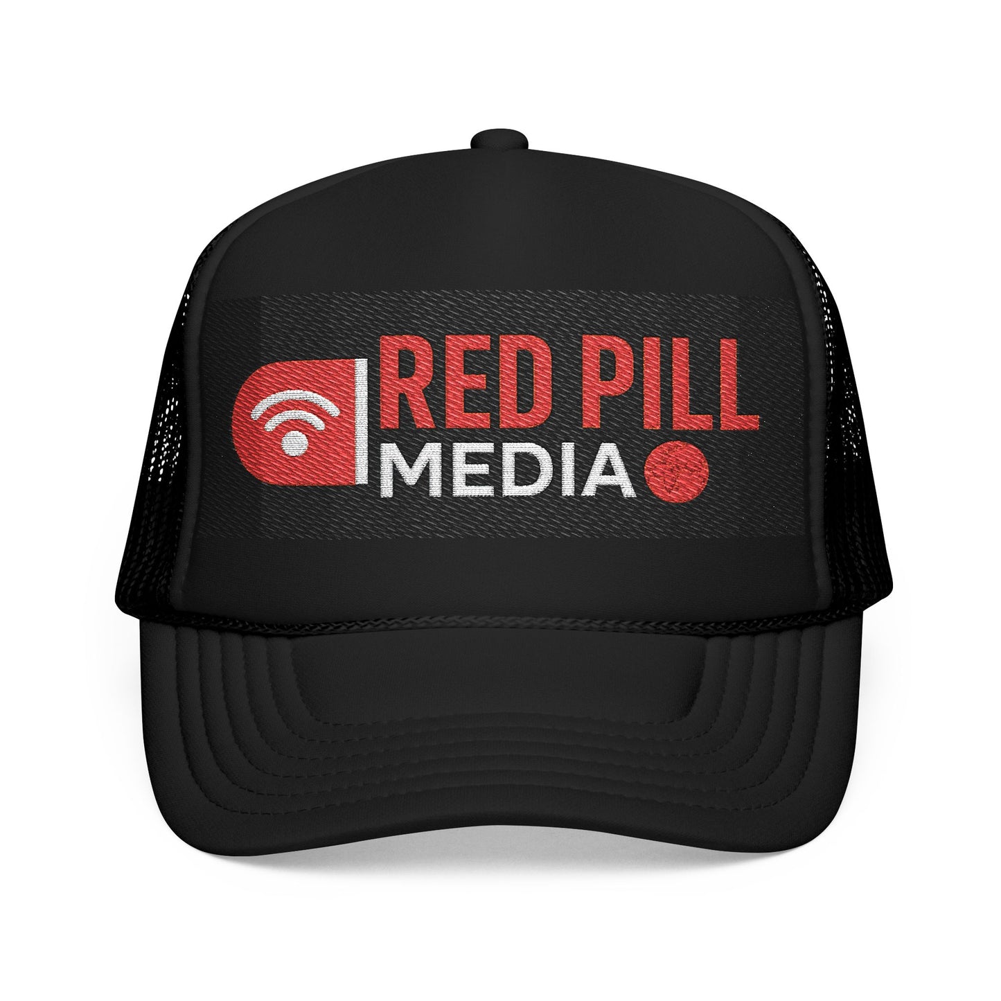 Red Pill Media Embroidered Foam Trucker Hat
