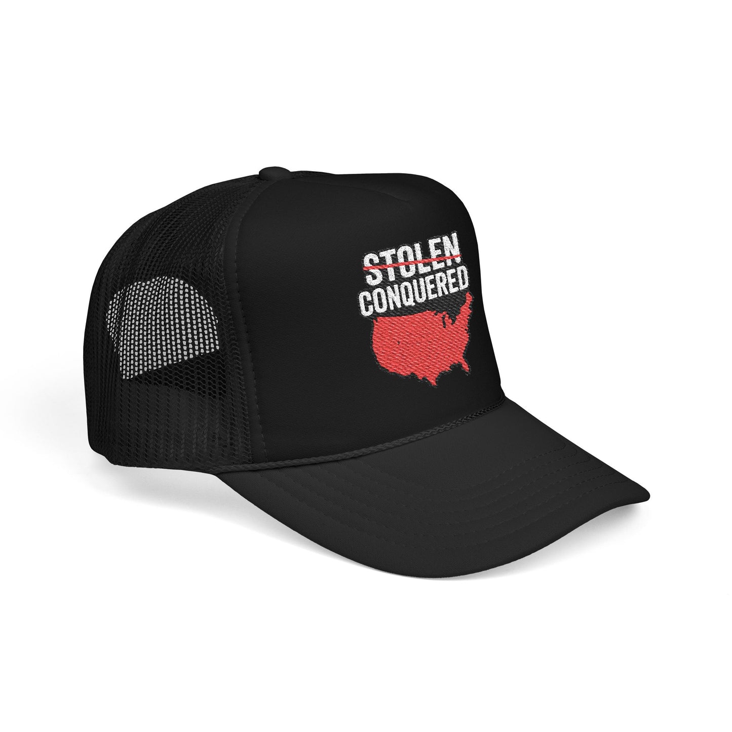 Stolen Conquered USA Embroidered Trucker Hat