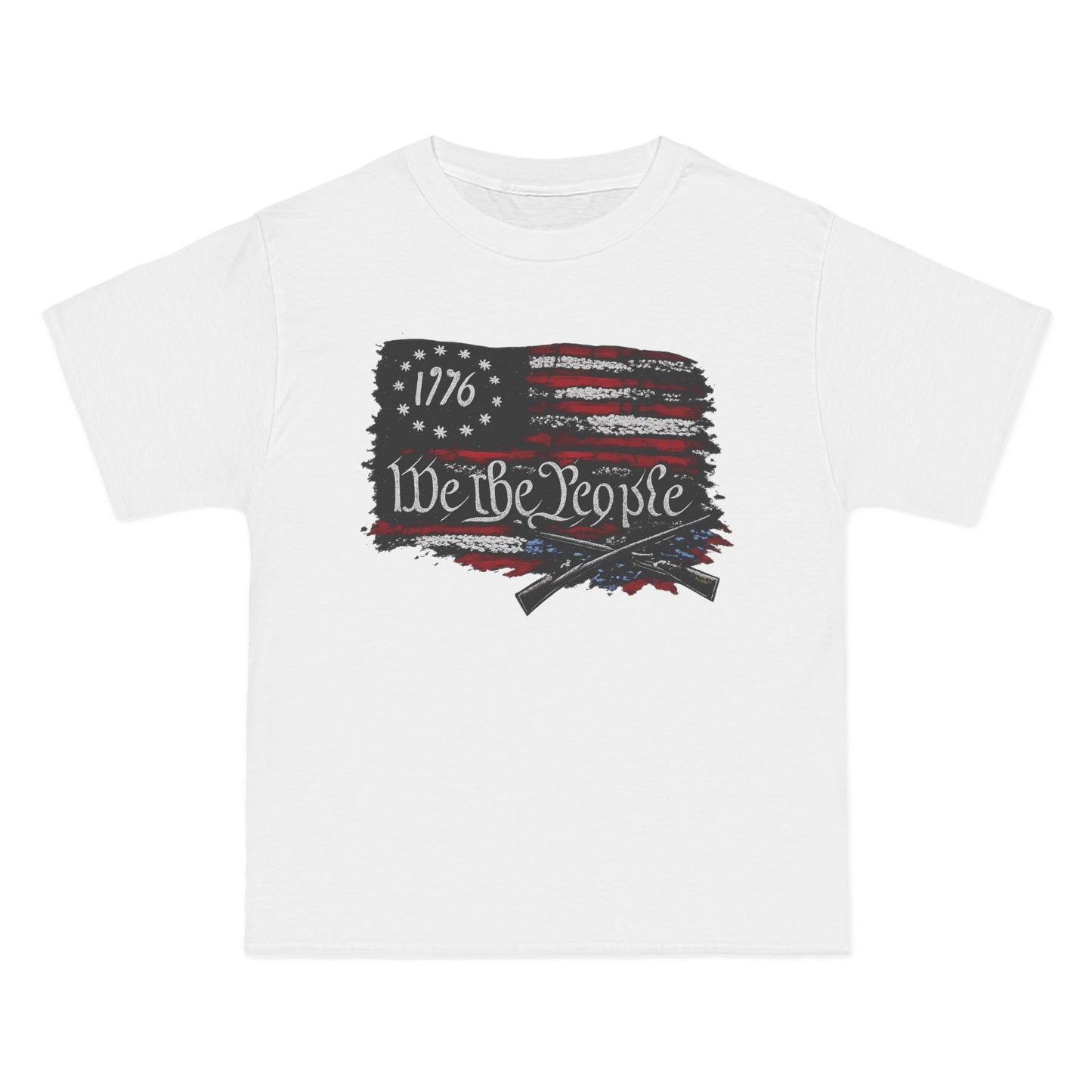 We the People Flag 1776 HANES Brand T-Shirt