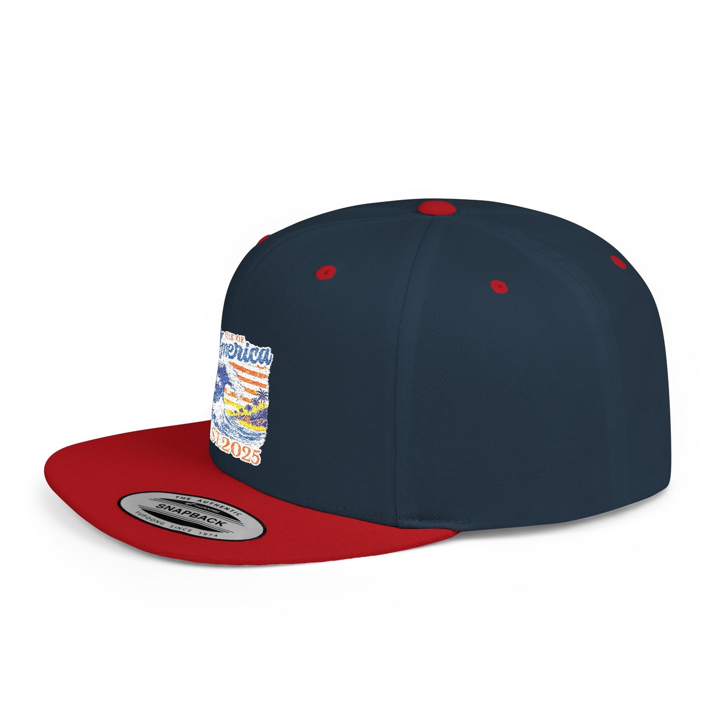 Gulf of America Est. 2025 Waves Snapback Hat