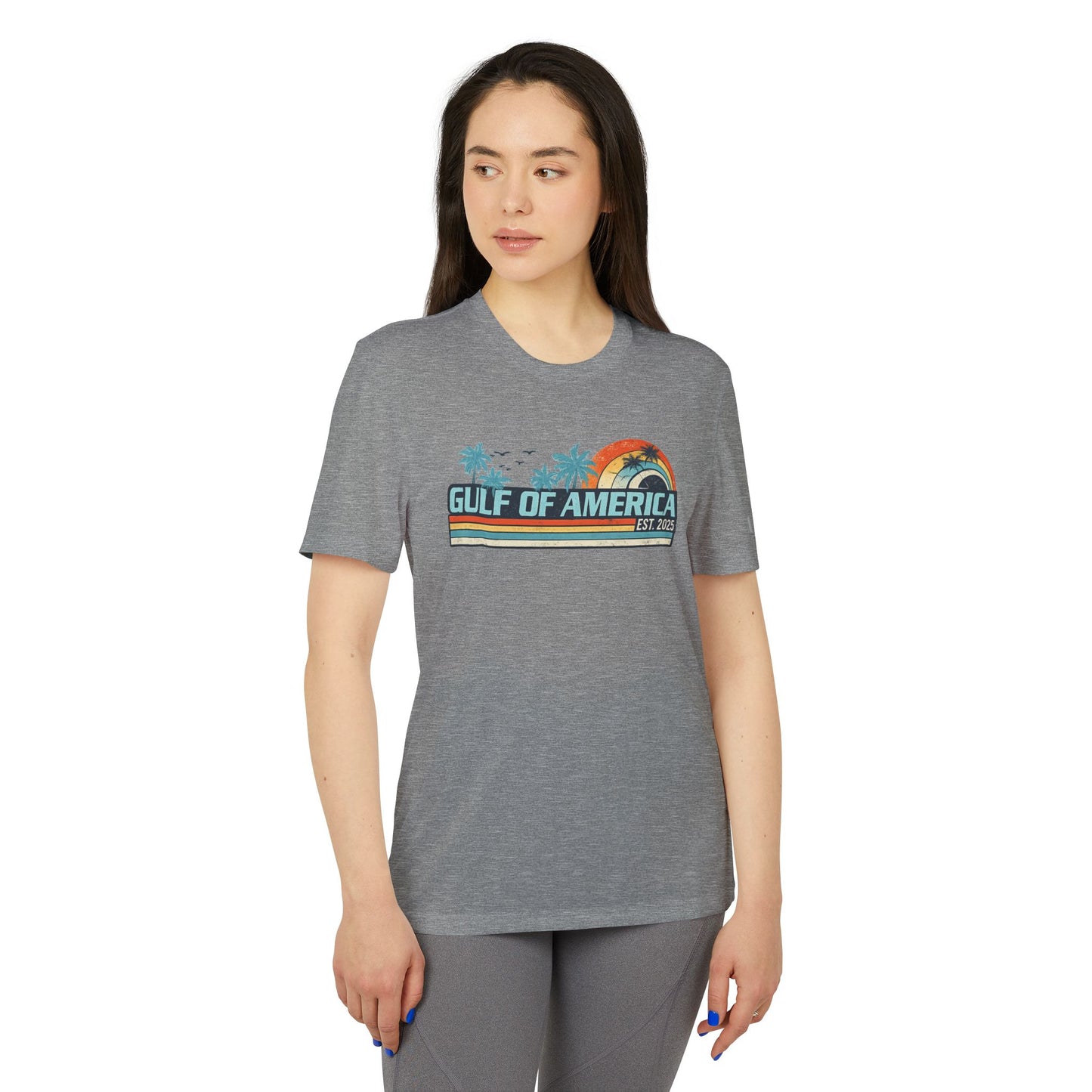 Gulf of America Vintage Adidas Brand T-Shirt