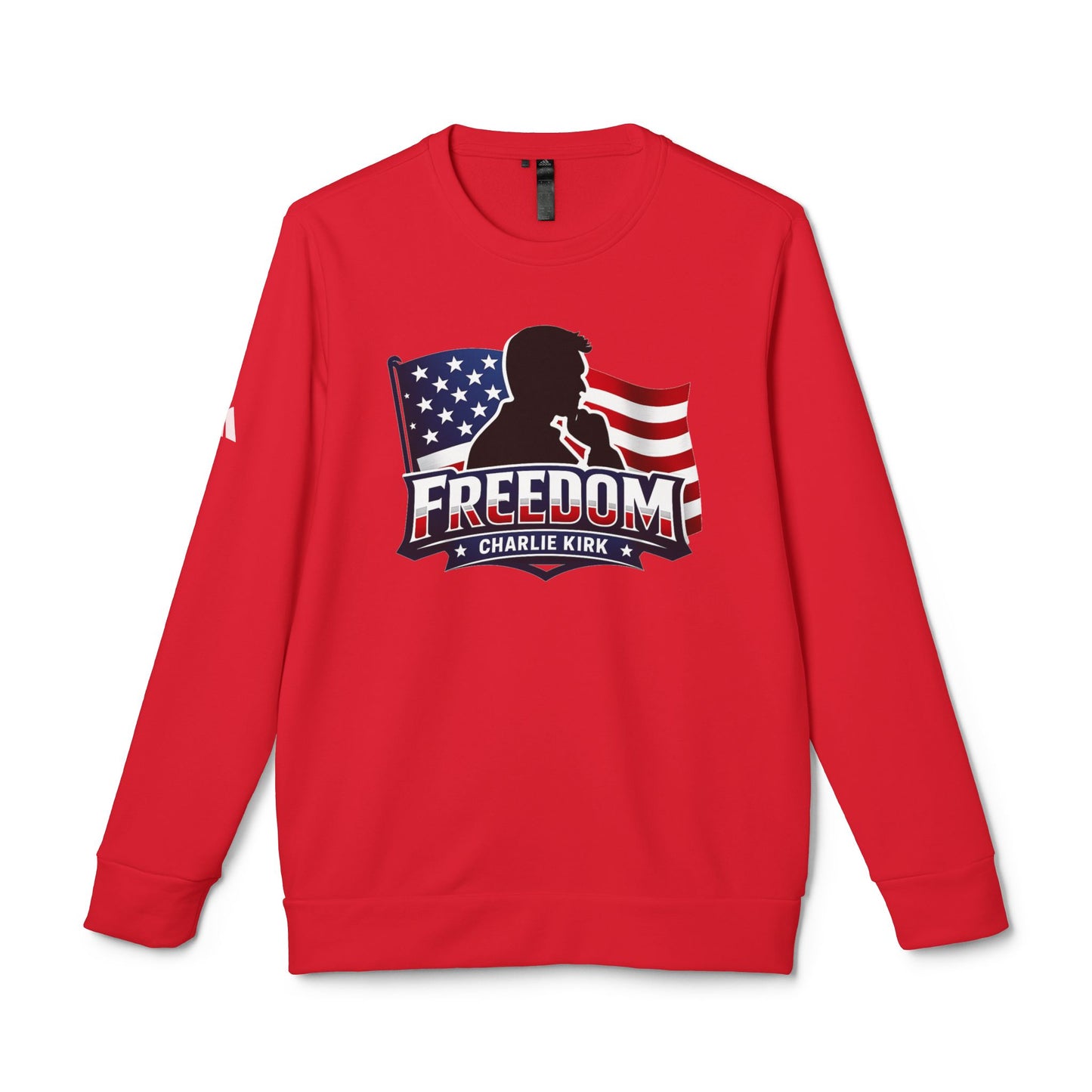 Charlie Kirk Freedom Crewneck Adidas Sweatshirt