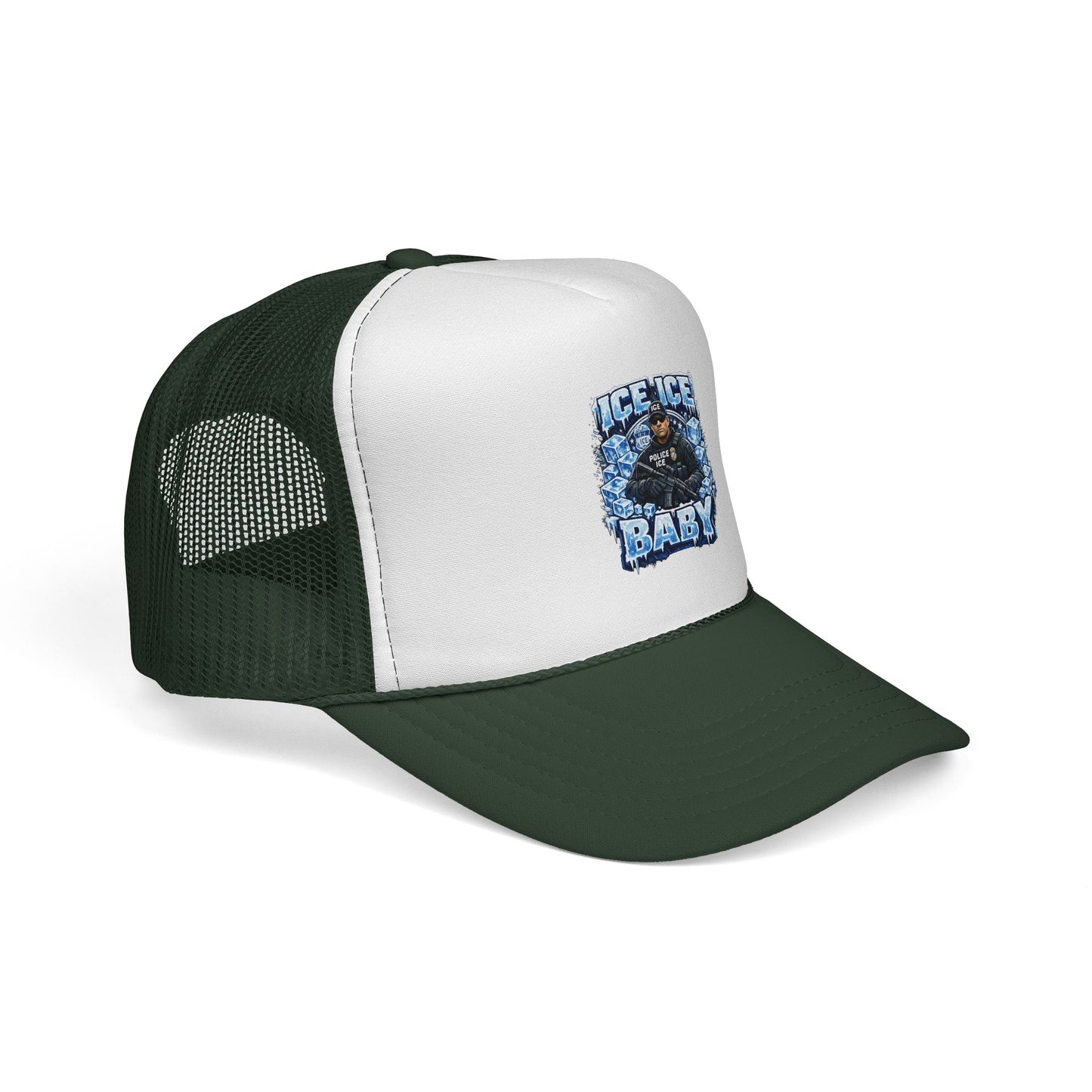 Ice Ice Baby ICE Agent Trucker Hat