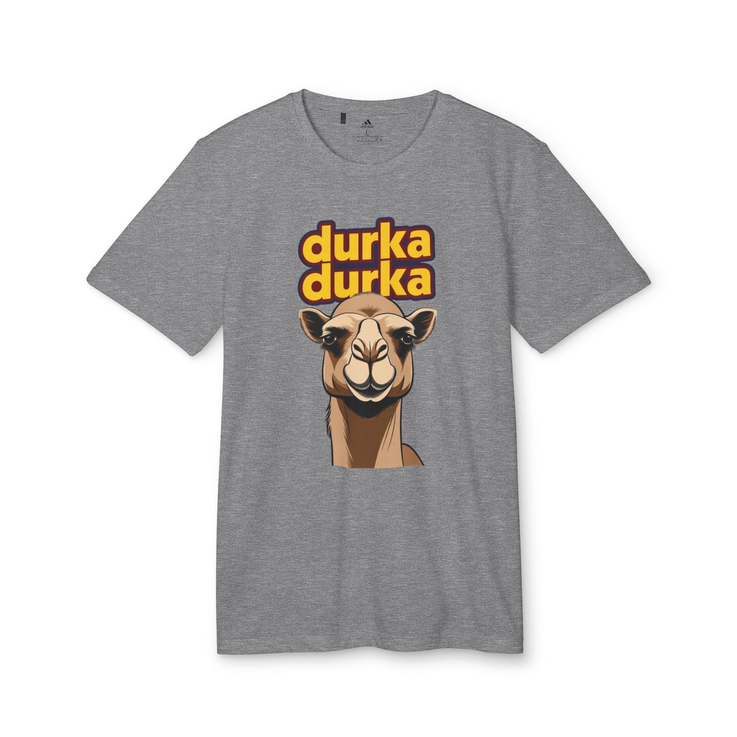 "Durka Durka" Camel Adidas Brand T-Shirt