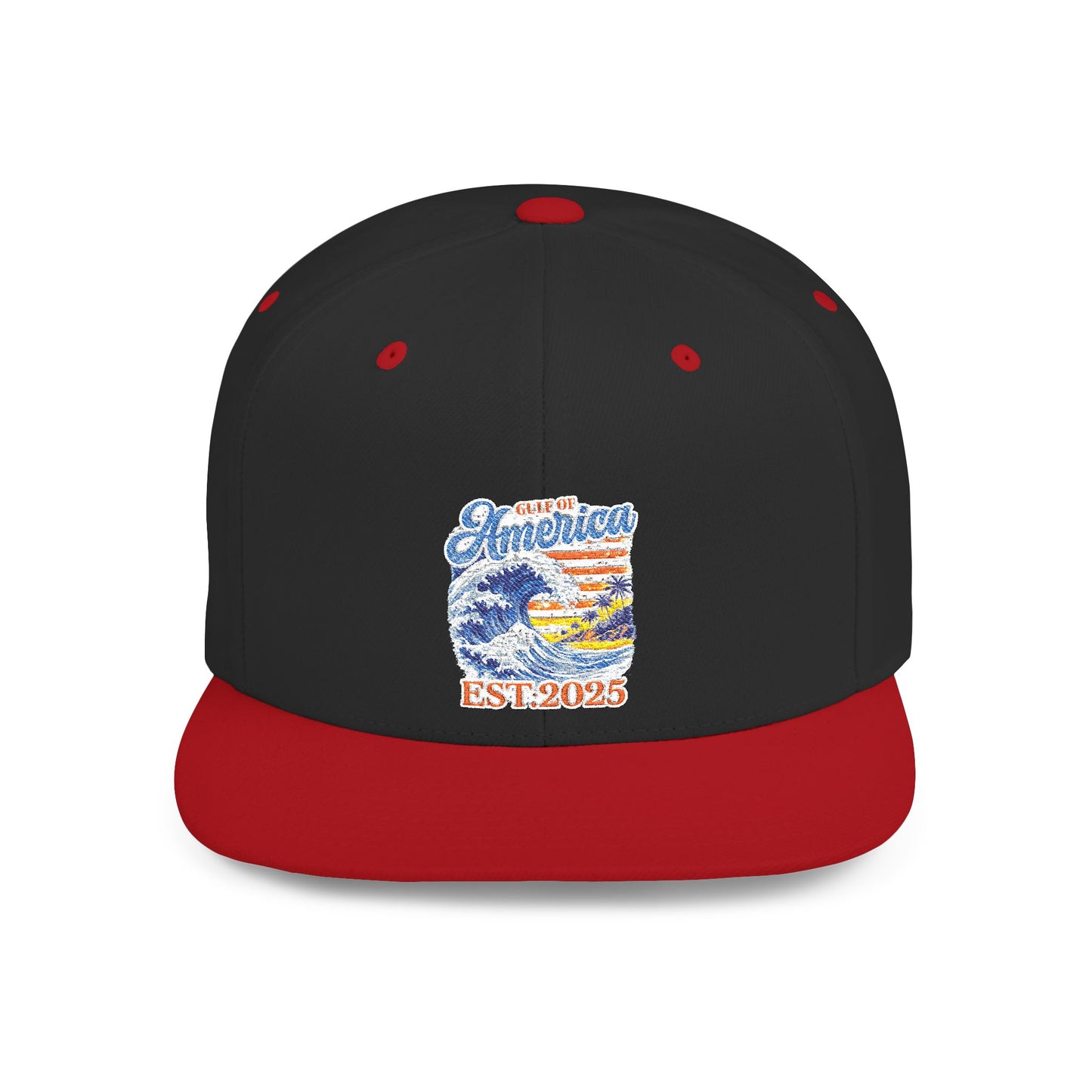 Gulf of America Est. 2025 Waves Snapback Hat