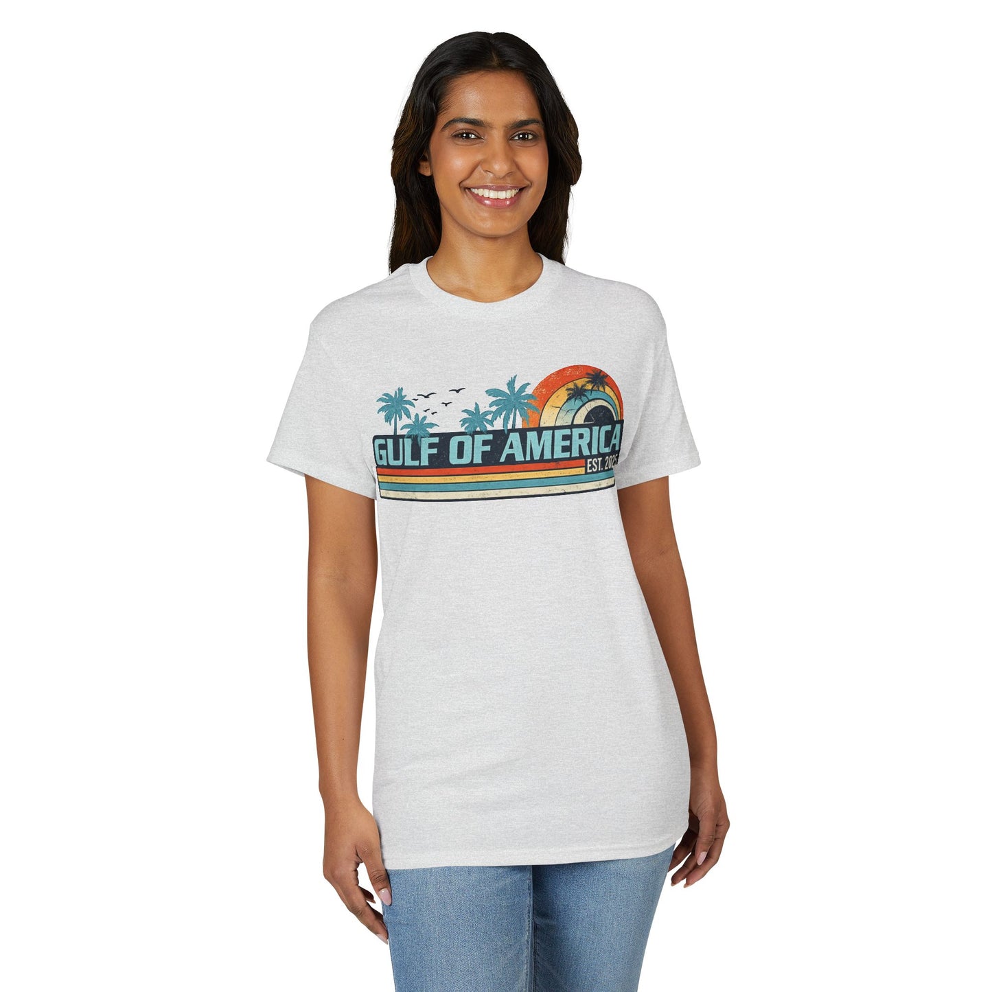 Gulf of America Vintage Gildan Brand T-Shirt