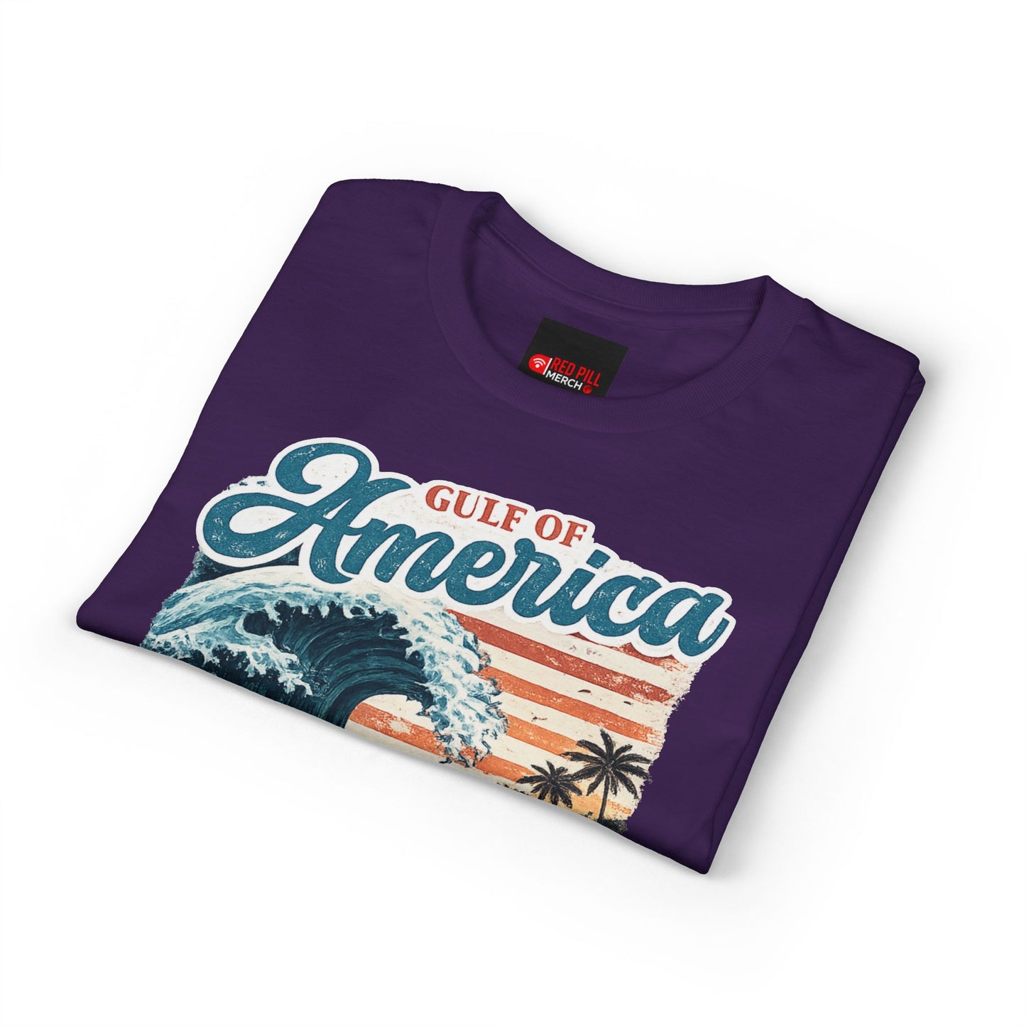 Gulf of America Est. 2025 Waves Gildan Brand T‑Shirt