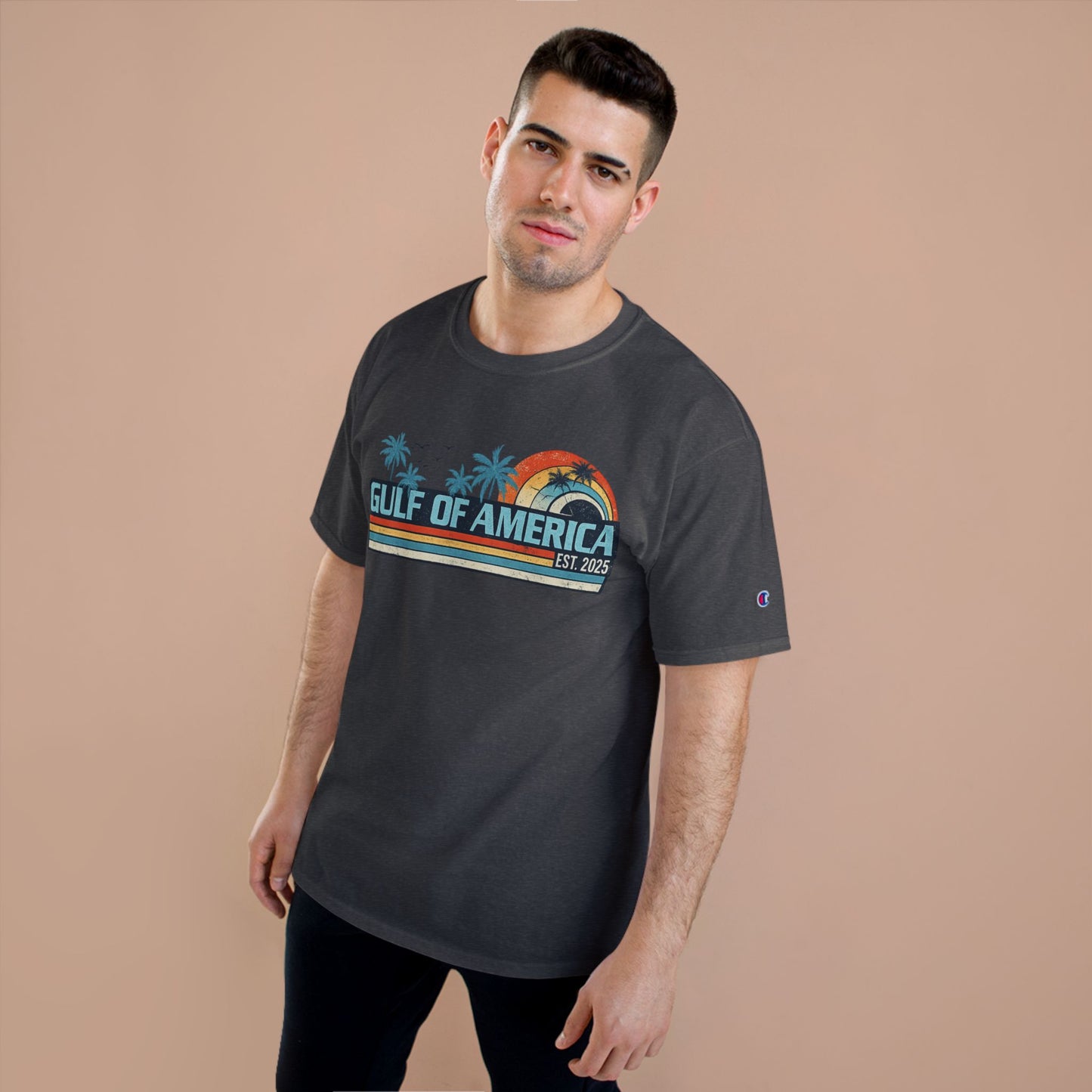 Gulf of America Vintage Champion Brand T-Shirt