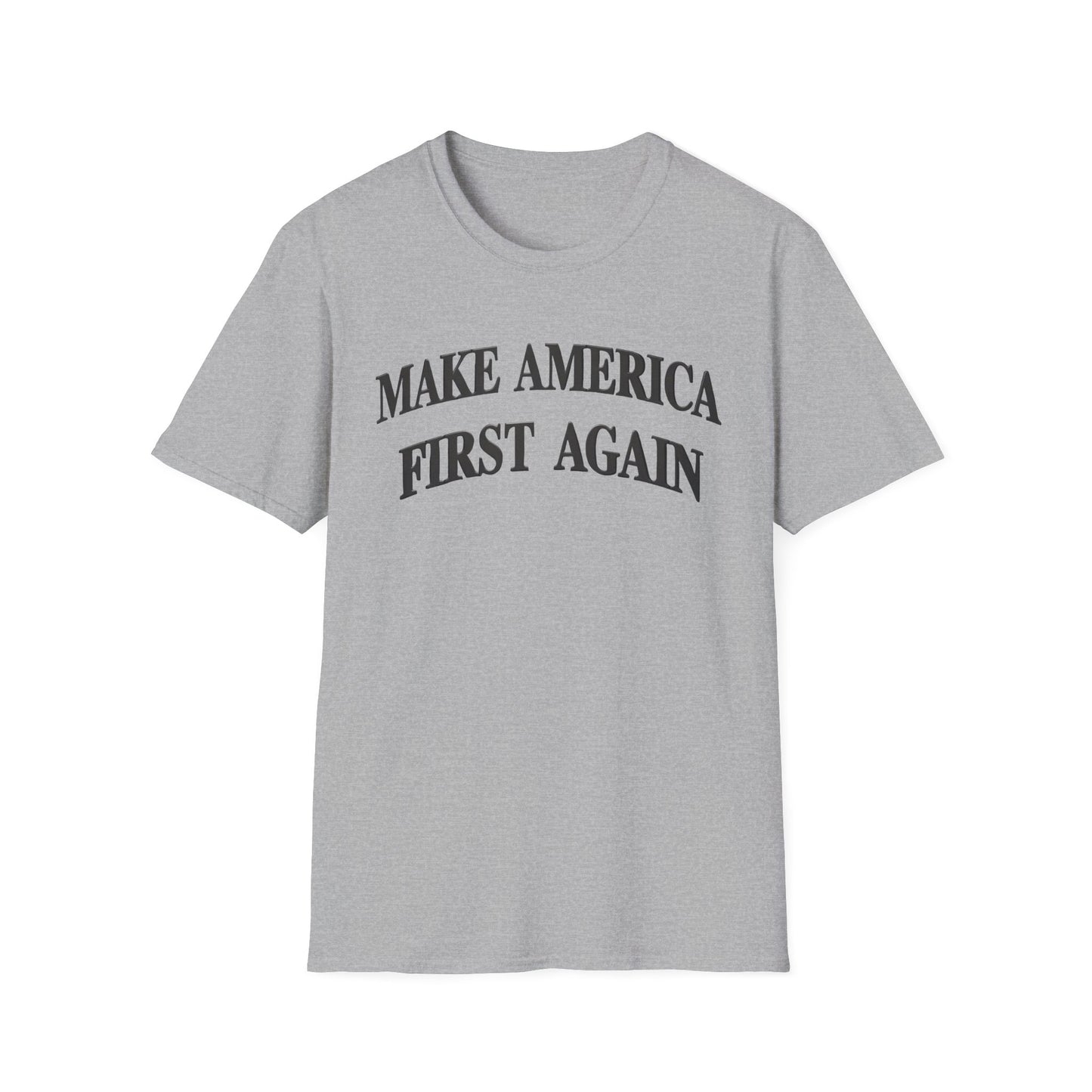 Black Make America First Again T-Shirt
