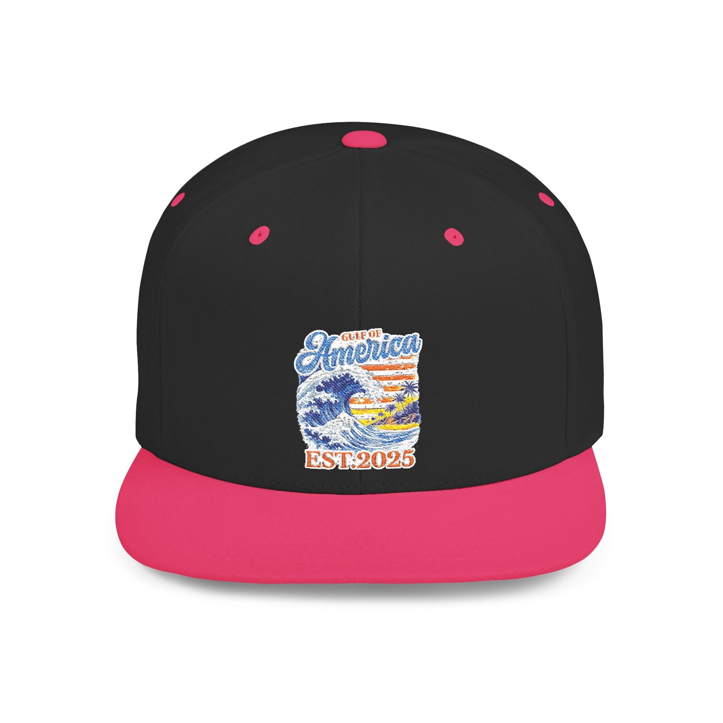 Gulf of America Est. 2025 Waves Snapback Hat