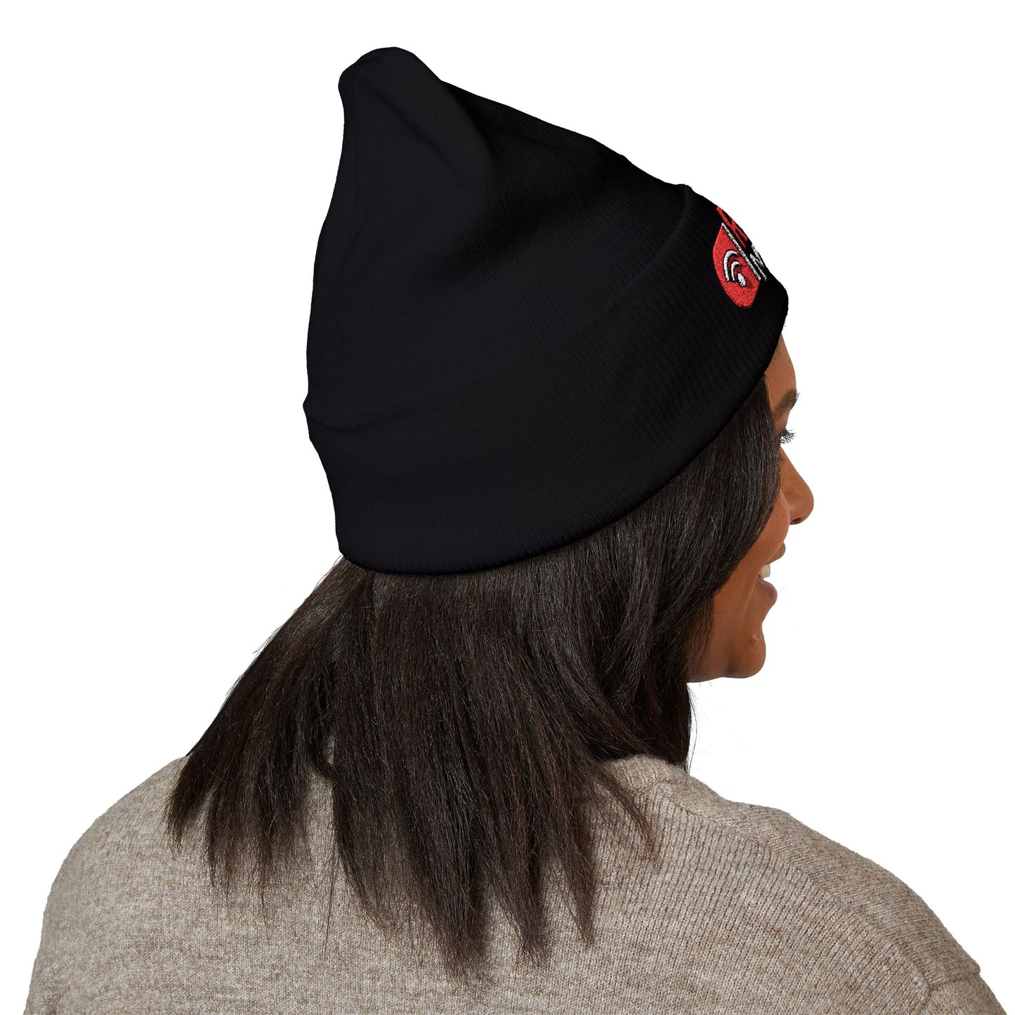 Red Pill Media Embroidered Cuffed Beanie