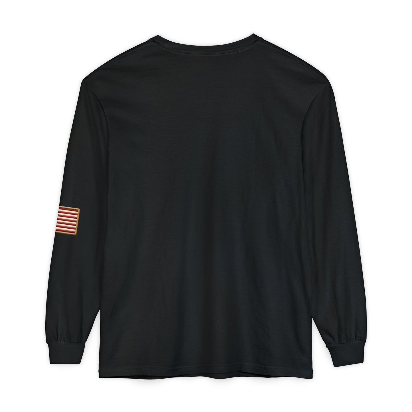 Black "Make America First Again" Long Sleeve T-Shirt