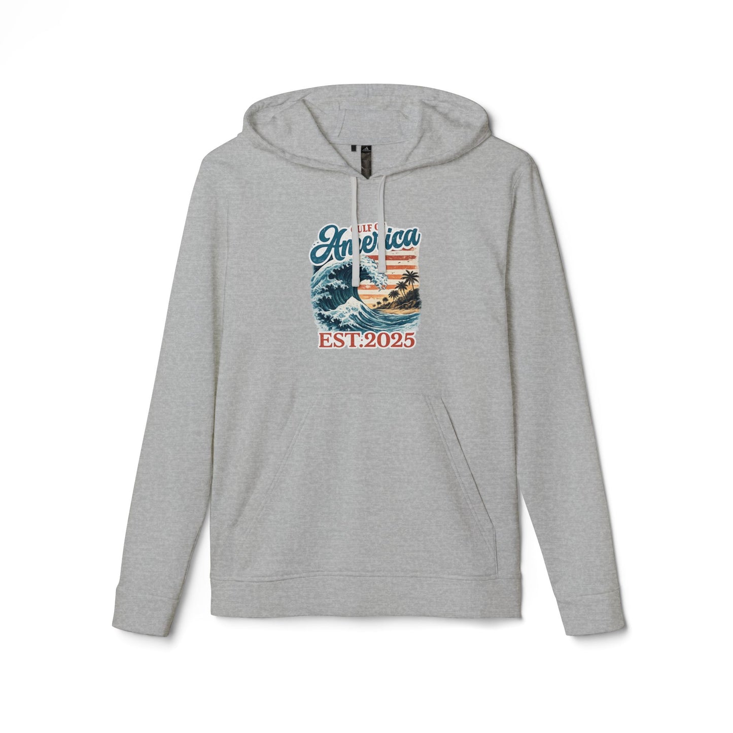 Gulf of America Est. 2025 Waves Adidas Brand Hoodie