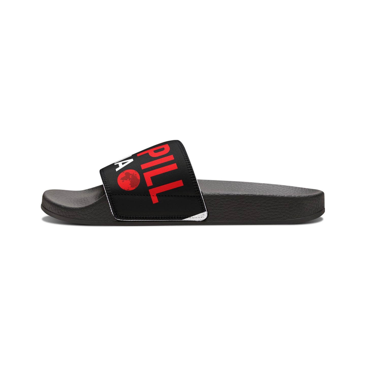 Red Pill Media Men's Removable-Strap Slide Sandals