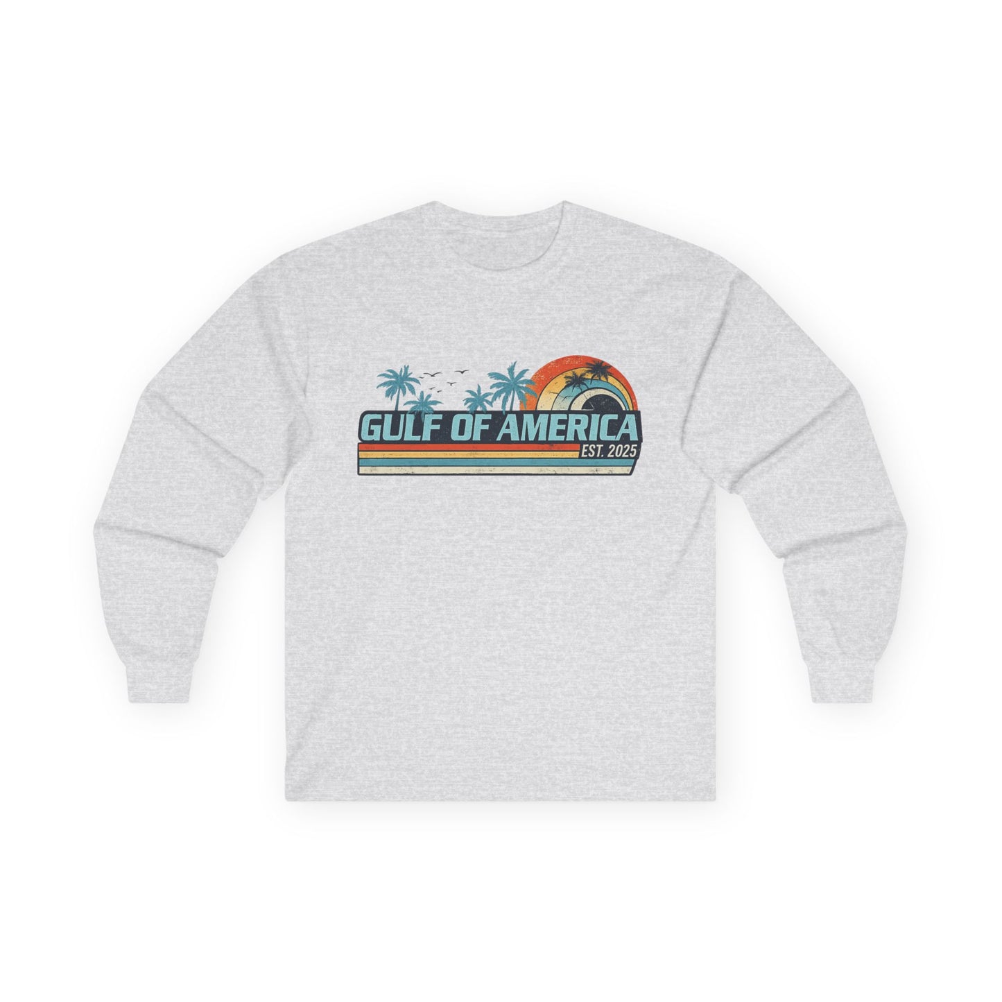 Gulf of America Vintage Gildan Brand Long Sleeve Tee