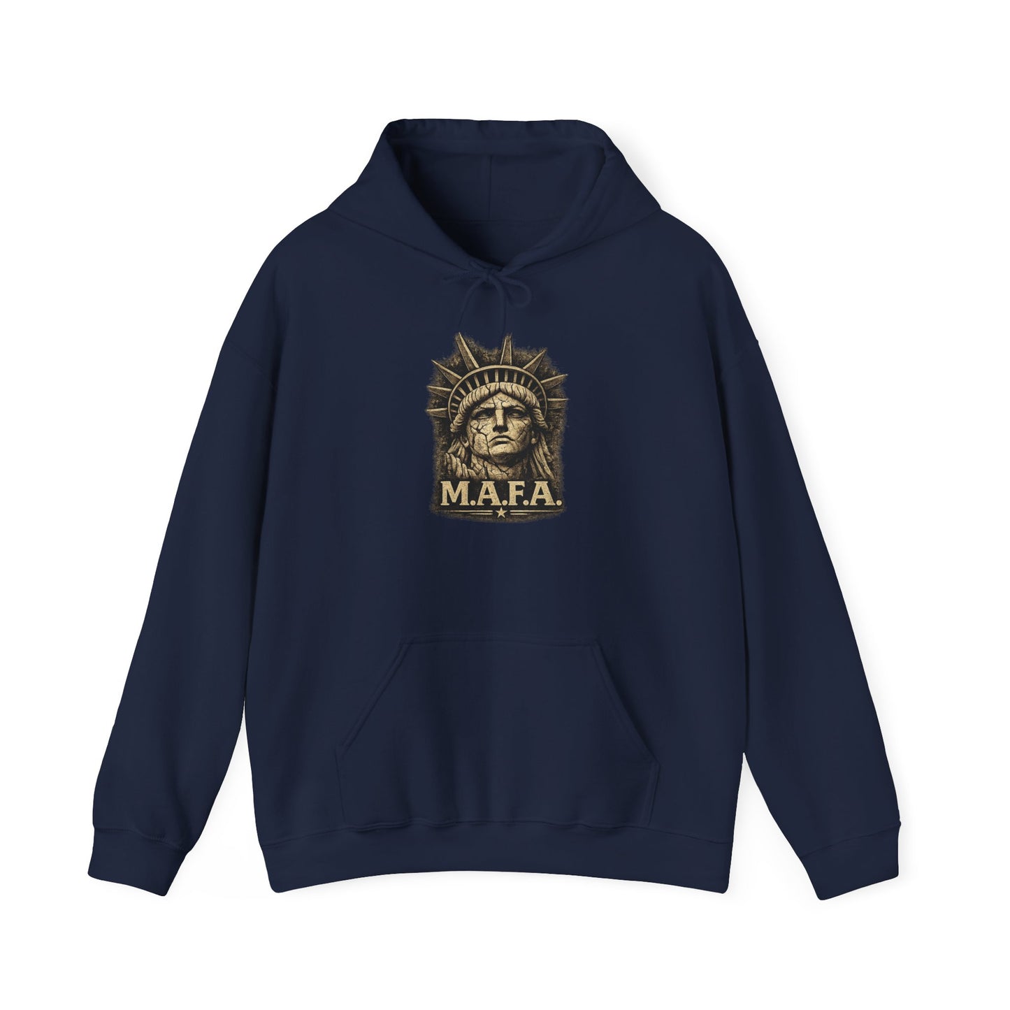 M.A.F.A. "Statue Of Liberty" "Sovereignty Security Prosperity " Comfort Color Brand Hoodie