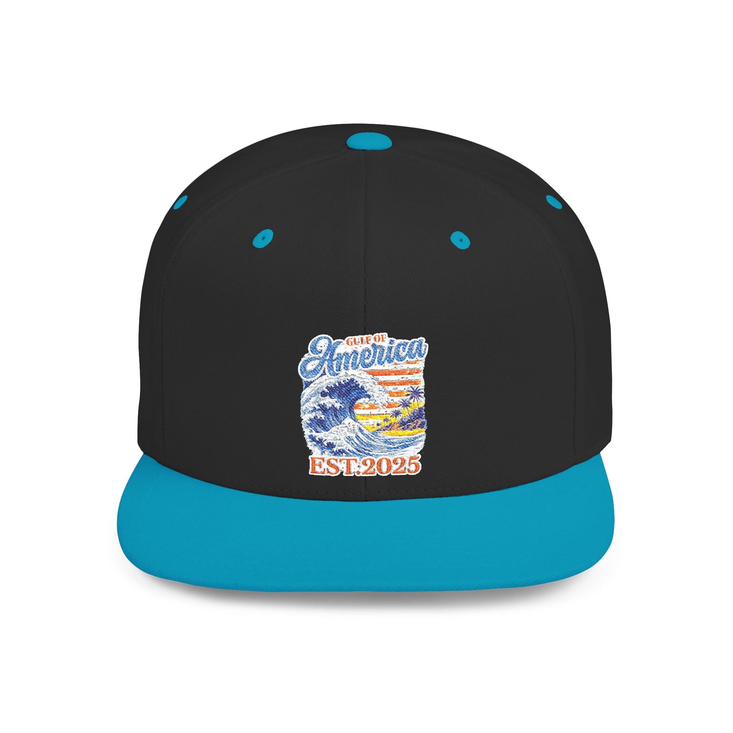 Gulf of America Est. 2025 Waves Snapback Hat