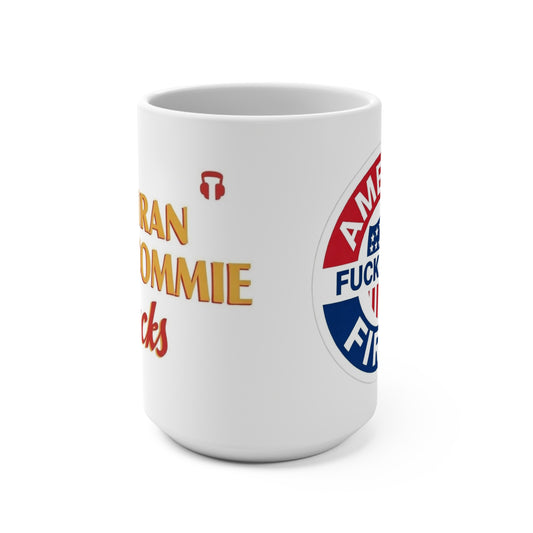 Zohran Mam-Commie Sucks/America First F*CK ISLAM 11oz Coffee Mug