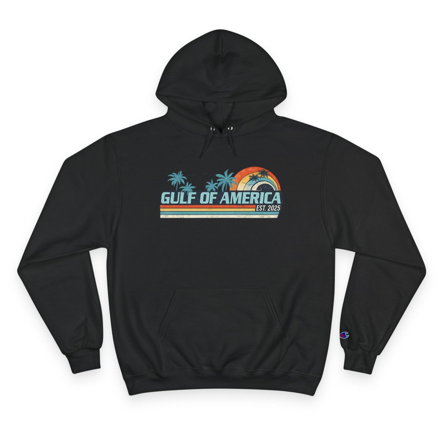 Gulf of America Vintage Champion Brand Hoodie